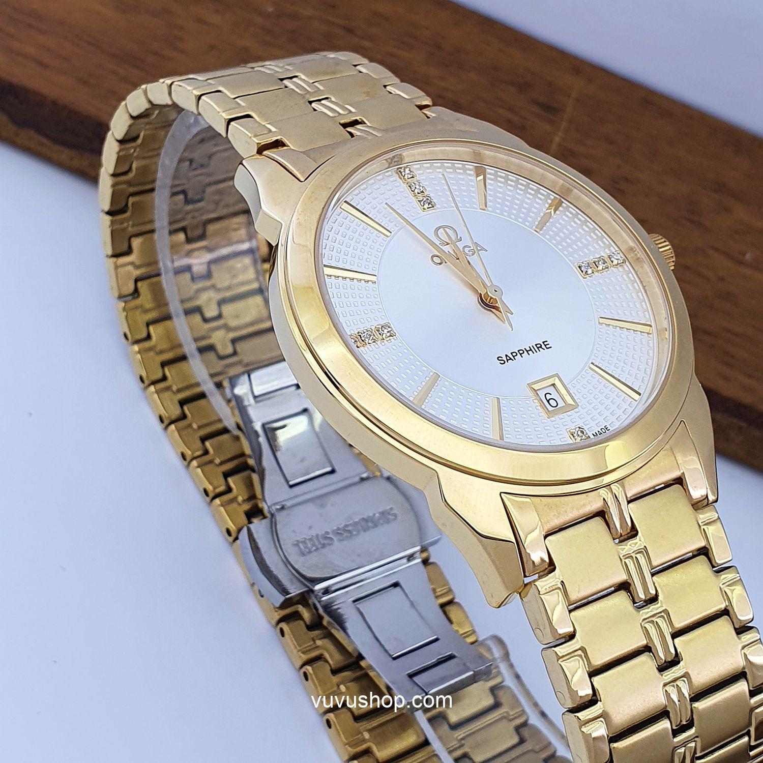 Đồng hồ đôi OMEGA 802M - Kính Sapphire - Ảnh 5