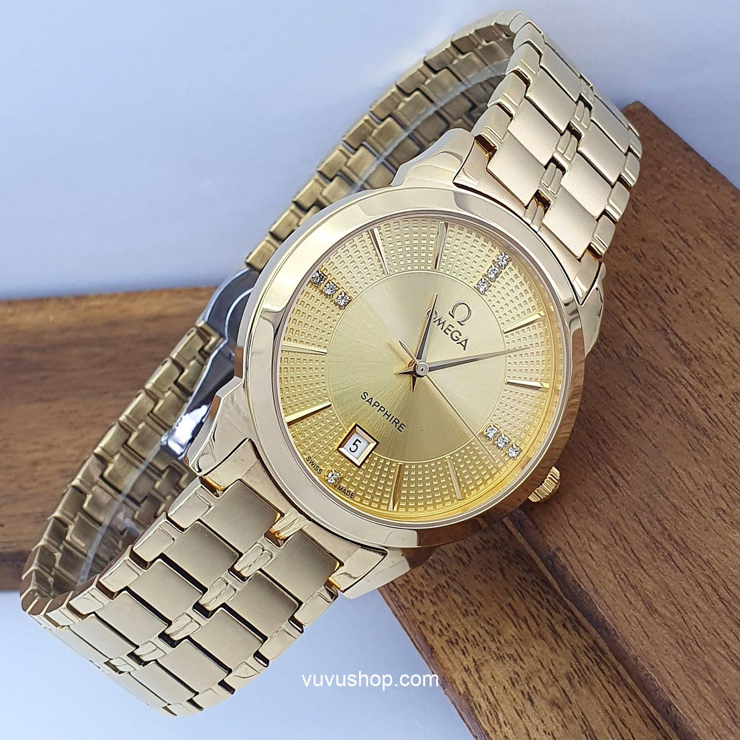 Đồng hồ đôi OMEGA 802M - Kính Sapphire - Ảnh 3