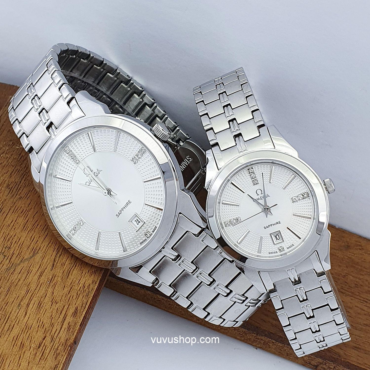 Đồng hồ đôi OMEGA 802M - Kính Sapphire