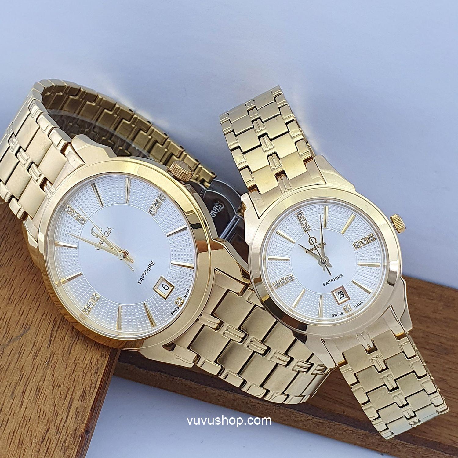 Đồng hồ đôi OMEGA 802M - Kính Sapphire