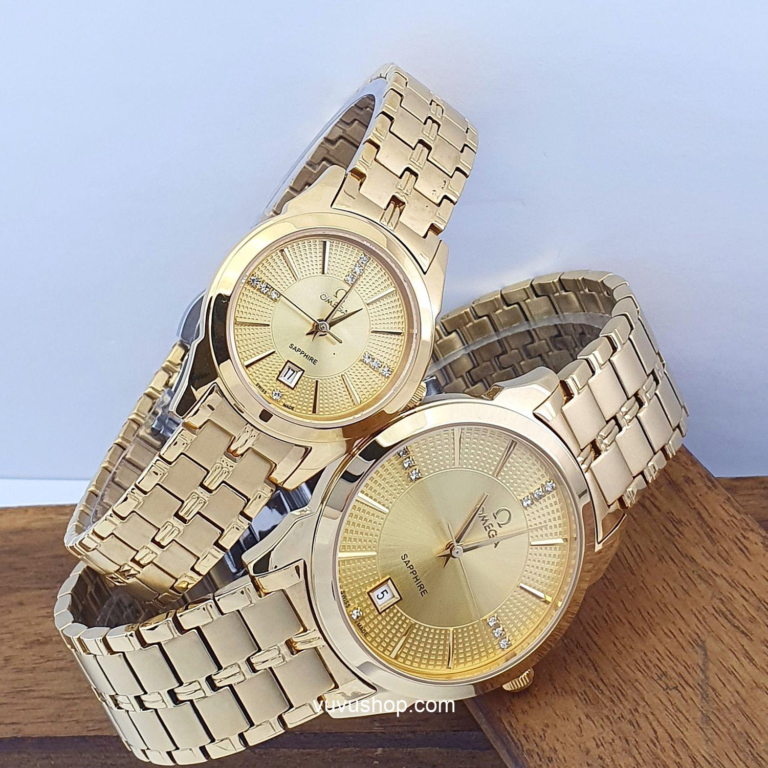 Đồng hồ đôi OMEGA 802M - Kính Sapphire - Ảnh 2