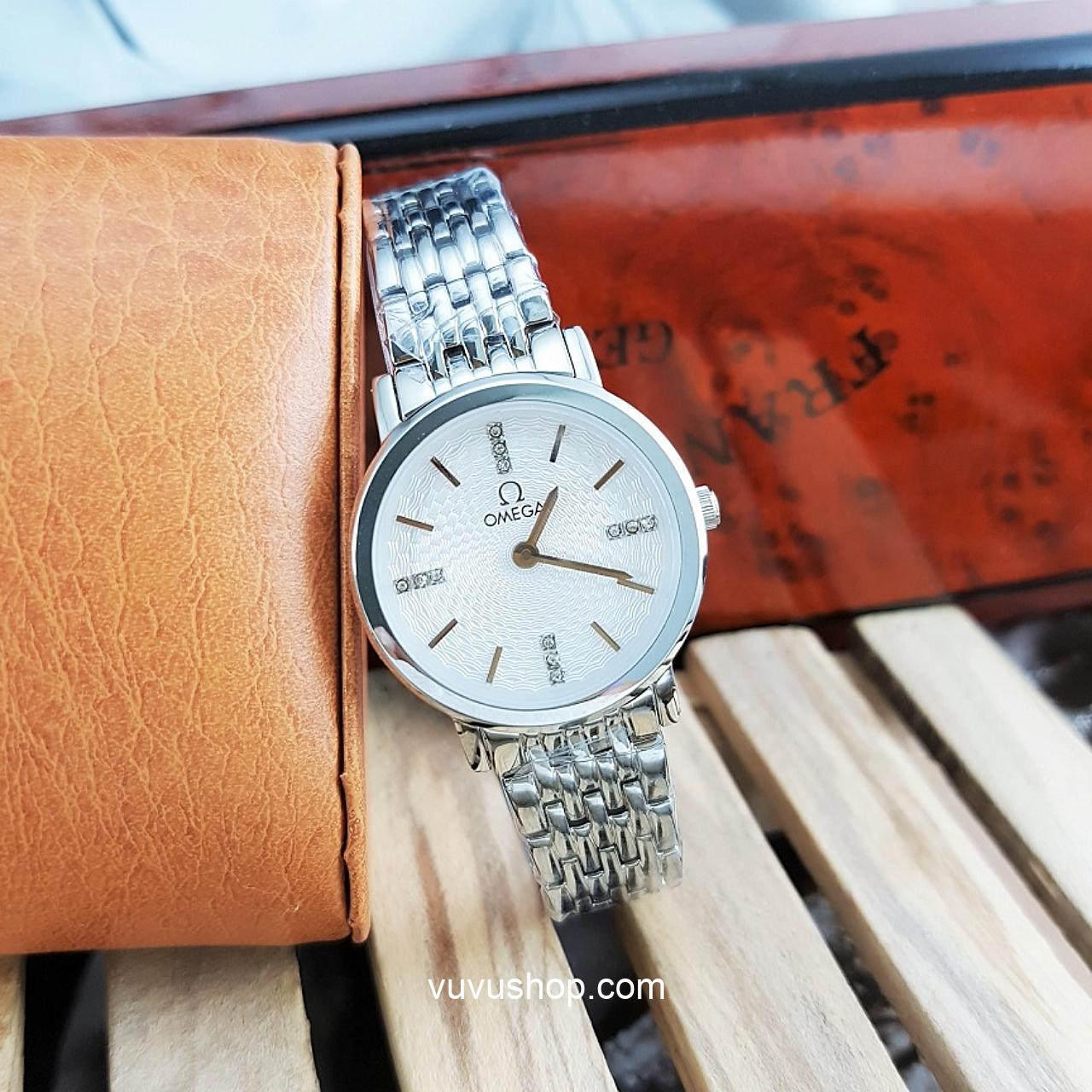 Đồng hồ đôi OMEGA 808M Siêu mỏng Kính Sapphire - Ảnh 3