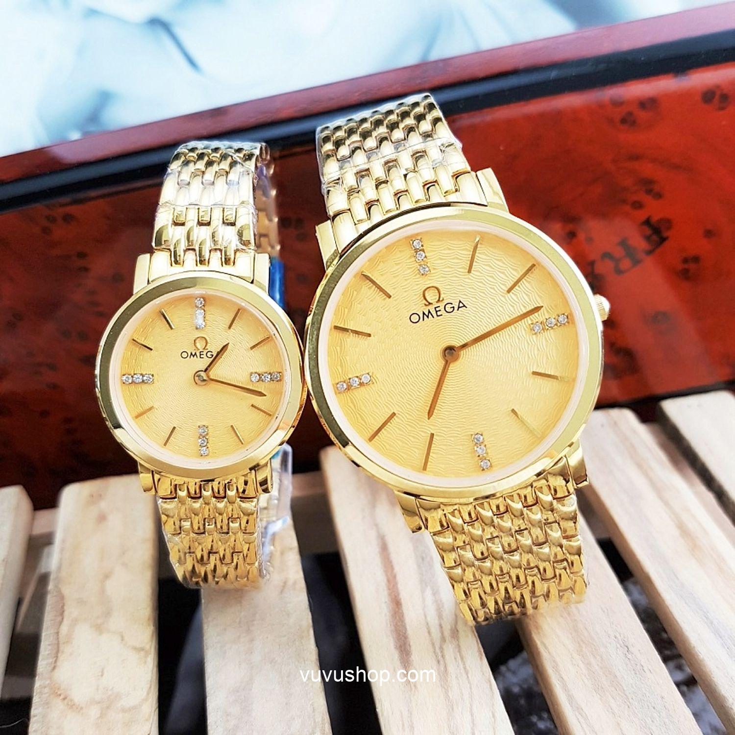 Đồng hồ đôi OMEGA 808M Siêu mỏng Kính Sapphire - Ảnh 2