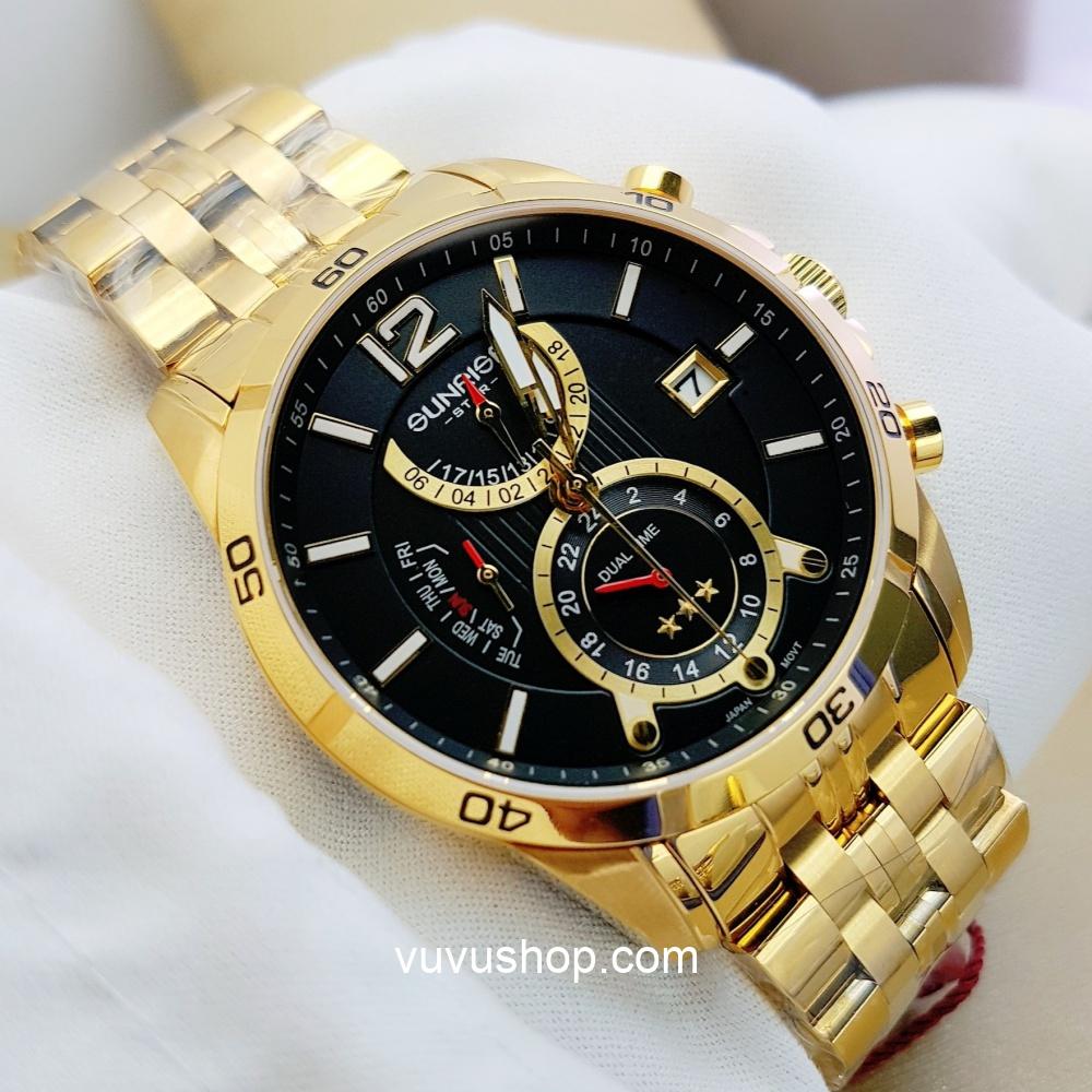 Đồng hồ nam SUNRISE1172SA Dual time Chính hãng - Ảnh 13