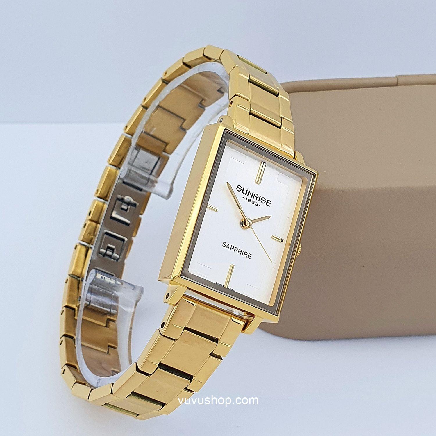 Đồng hồ nữ SUNRISE 9015SA - Kính Sapphire