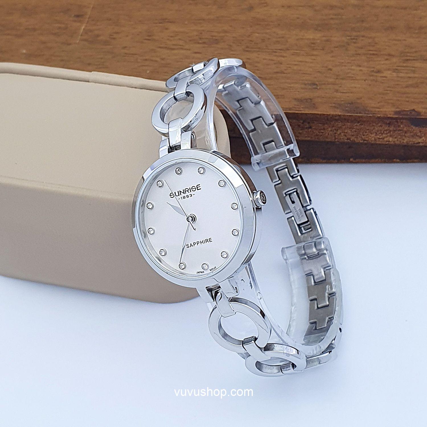 Đồng hồ nữ SUNRISE 9981SA - Kính Sapphire - Ảnh 4