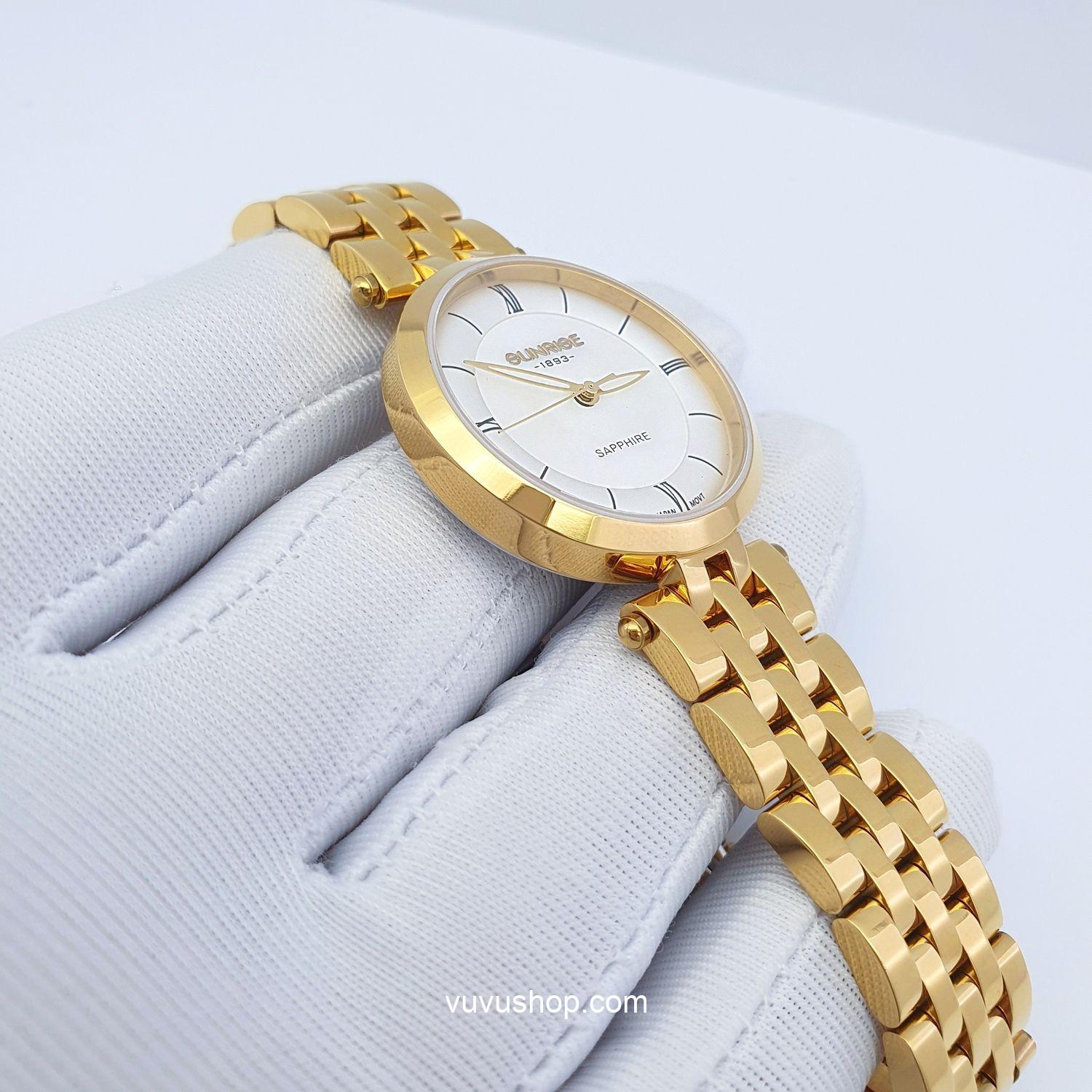 Đồng hồ nữ Sunrise 2217SB - Chính hãng, Kính Sapphire - Ảnh 6