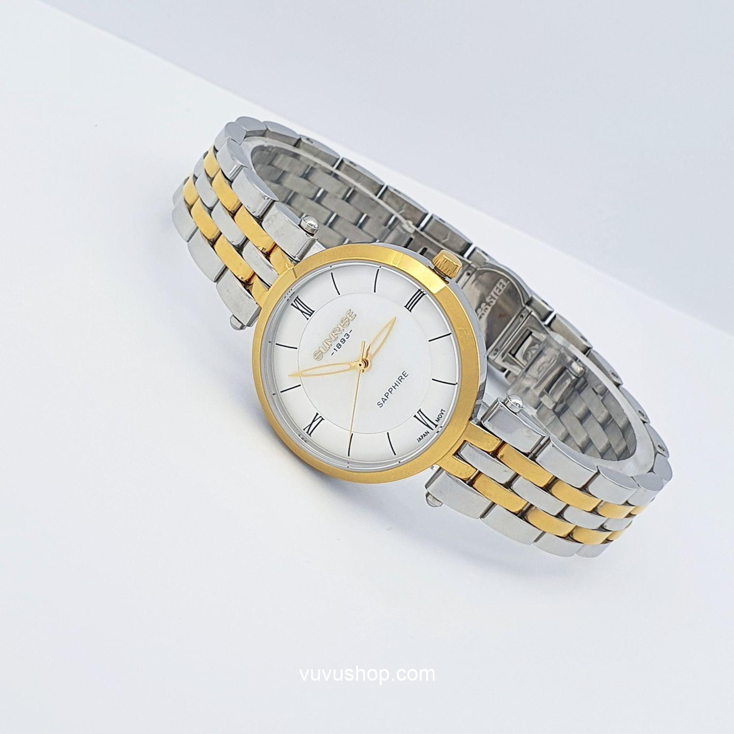Đồng hồ nữ Sunrise 2217SB - Chính hãng, Kính Sapphire - Ảnh 9