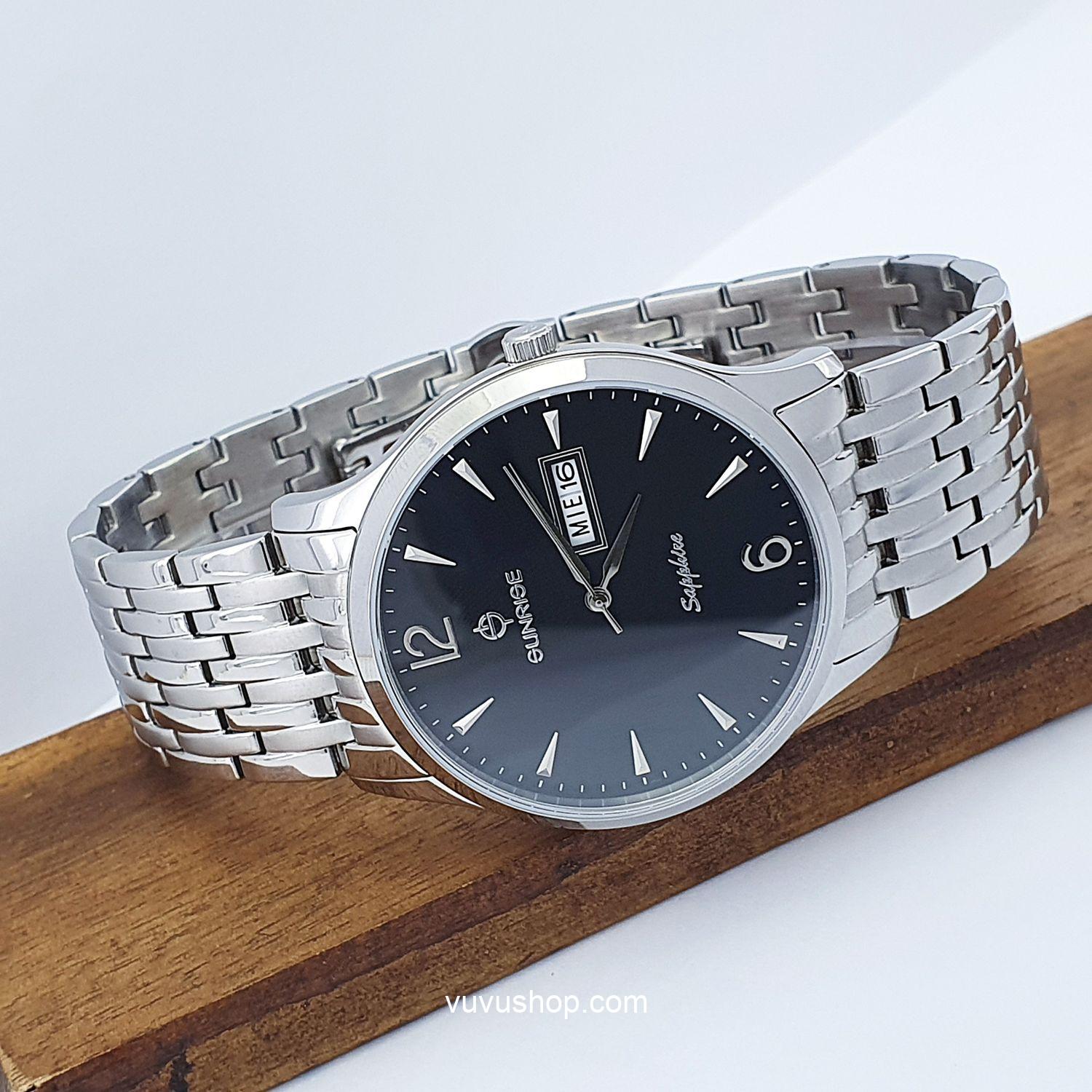 Đồng hồ nam SUNRISE DM778SWA Chính hãng - Ảnh 4