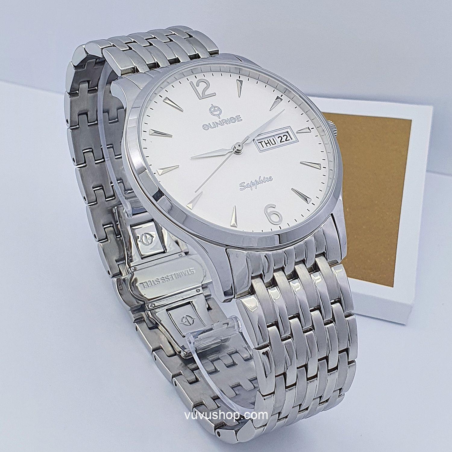 Đồng hồ nam SUNRISE DM778SWA Chính hãng - Ảnh 7