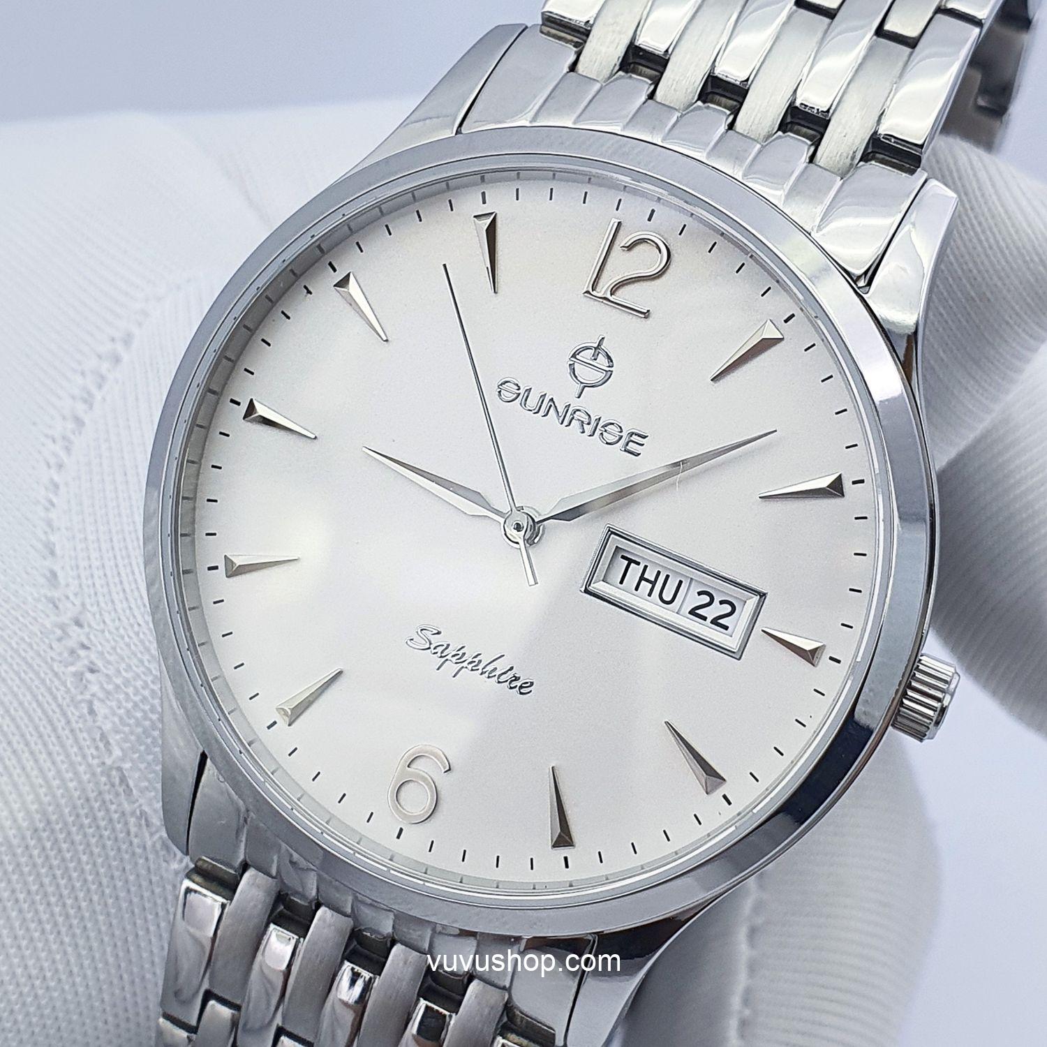 Đồng hồ nam SUNRISE DM778SWA Chính hãng - Ảnh 10