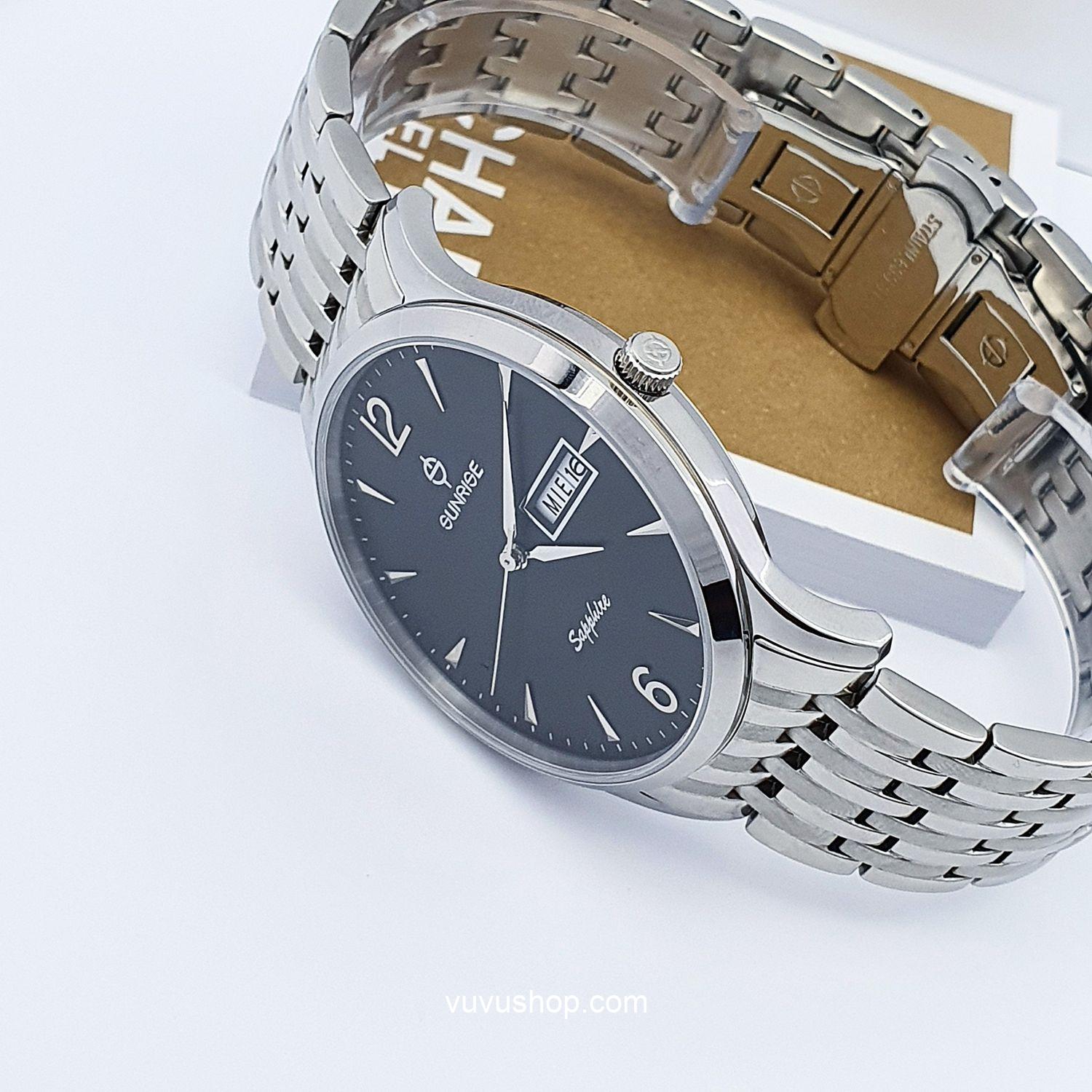 Đồng hồ nam SUNRISE DM778SWA Chính hãng - Ảnh 5