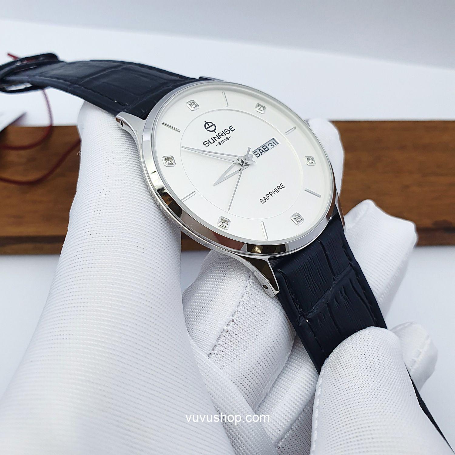 Đồng hồ nam SUNRISE 1109PB Chính hãng - Ảnh 7