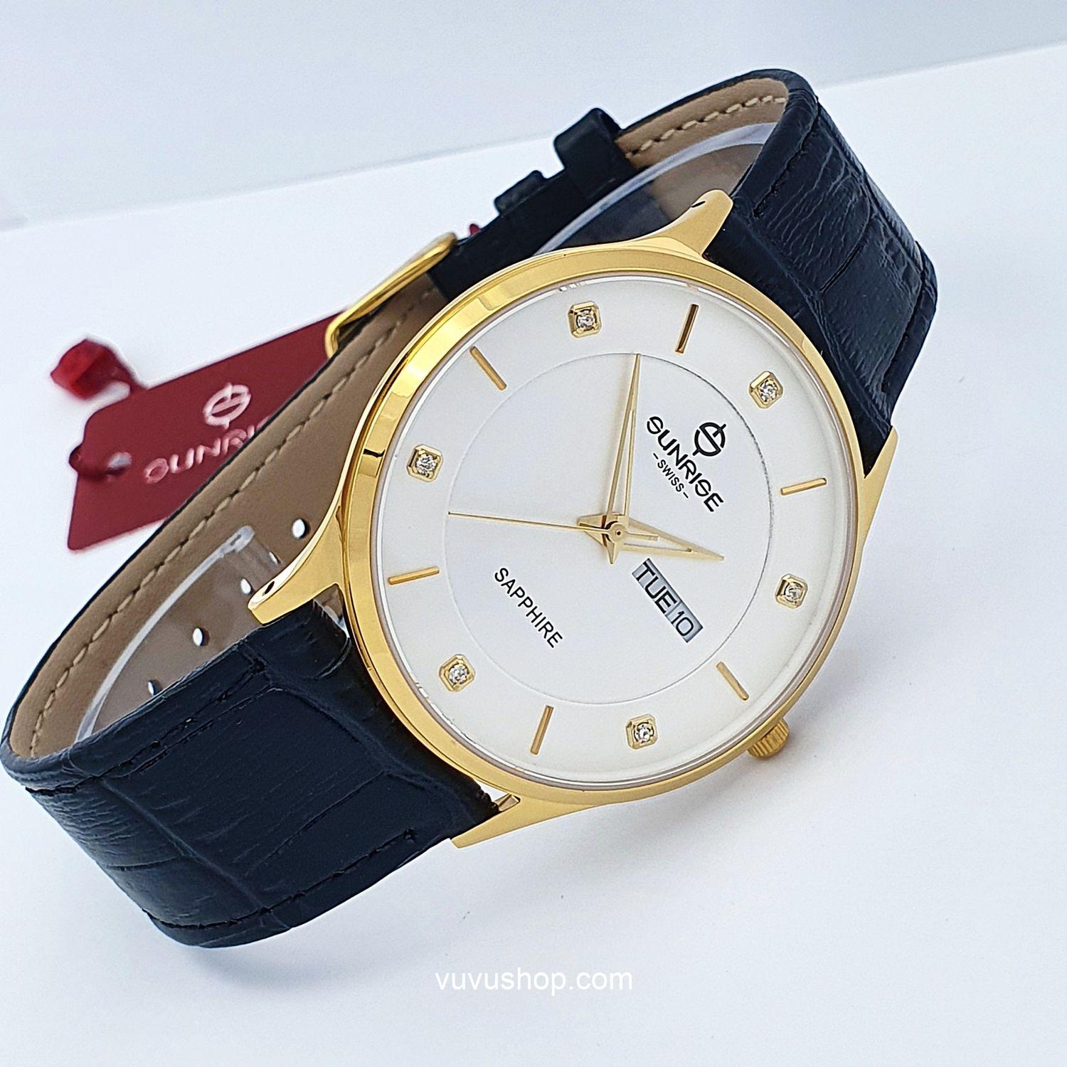 Đồng hồ nam SUNRISE 1109PB Chính hãng - Ảnh 2