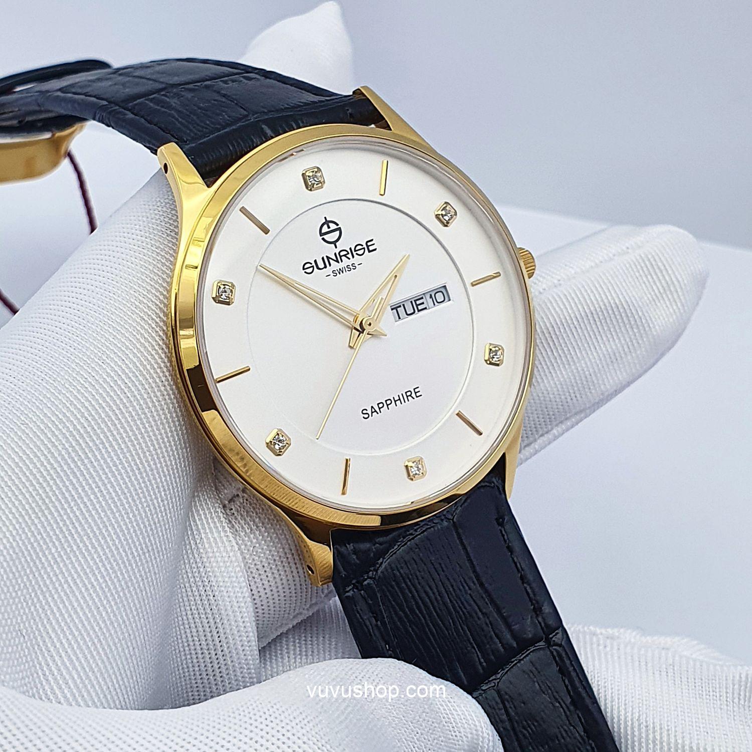 Đồng hồ nam SUNRISE 1109PB Chính hãng - Ảnh 9