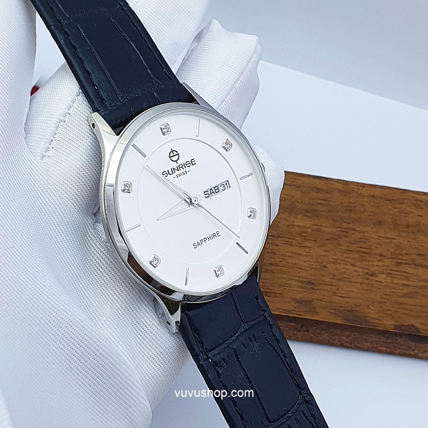 Đồng hồ nam SUNRISE 1109PB Chính hãng - Ảnh 6