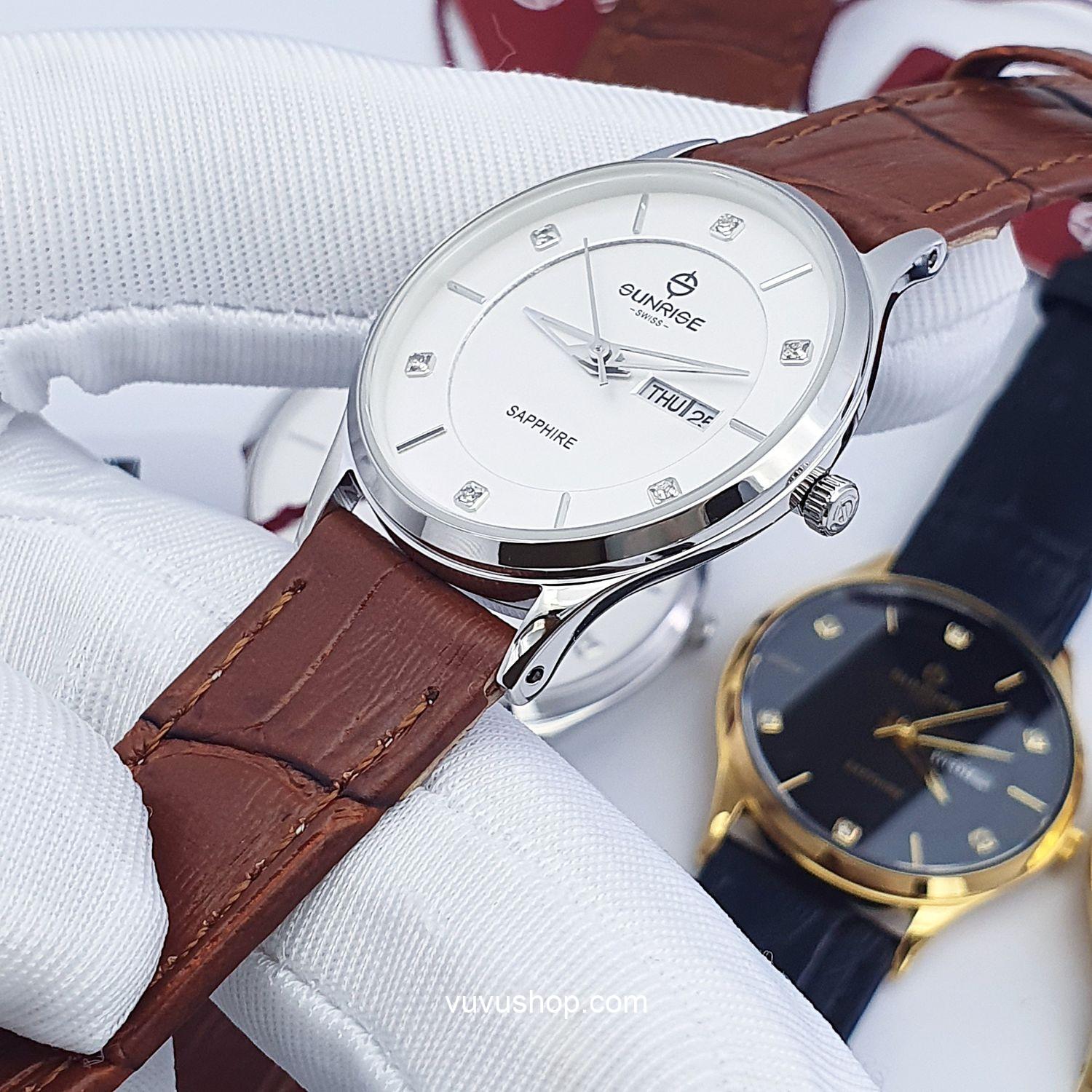 Đồng hồ nữ SUNRISE 2109PB Chính hãng - Ảnh 10