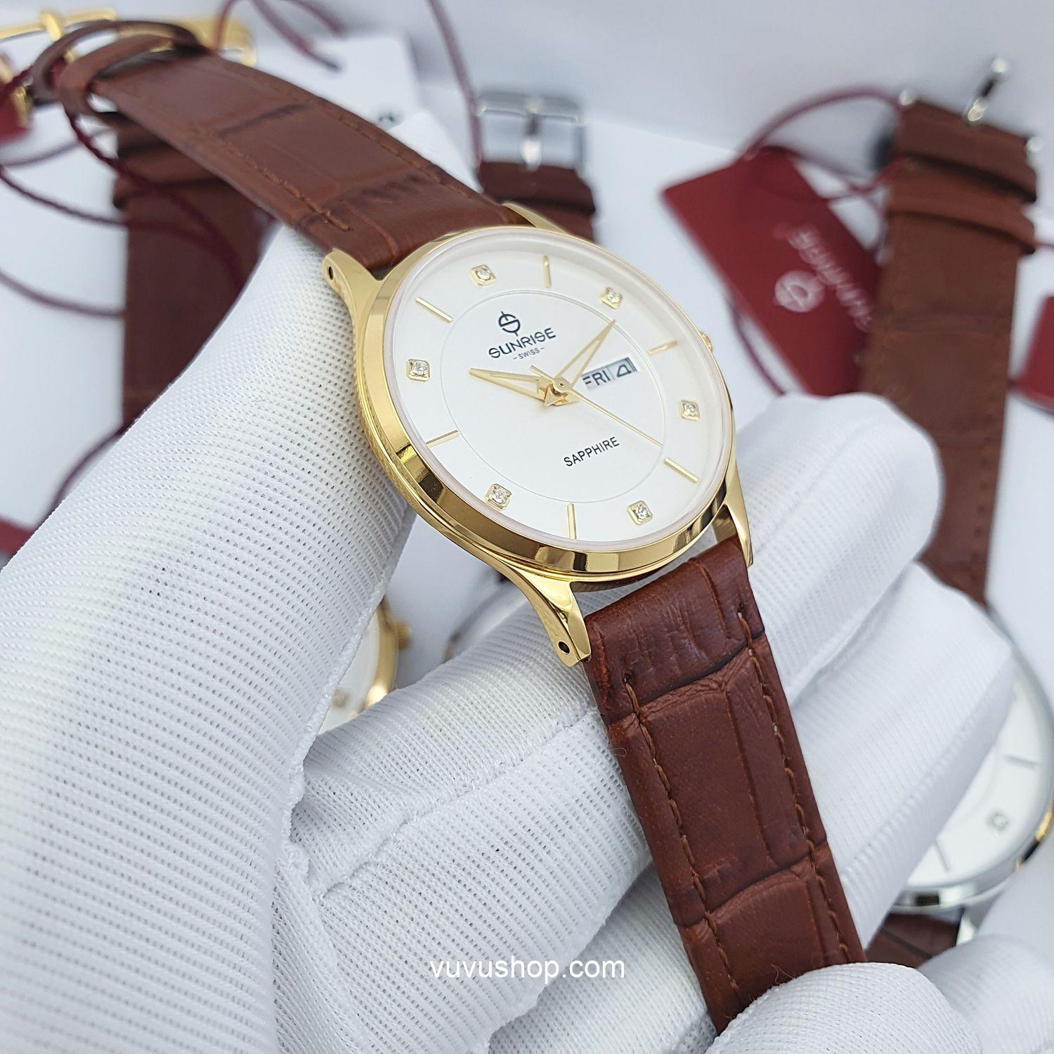 Đồng hồ nữ SUNRISE 2109PB Chính hãng - Ảnh 6