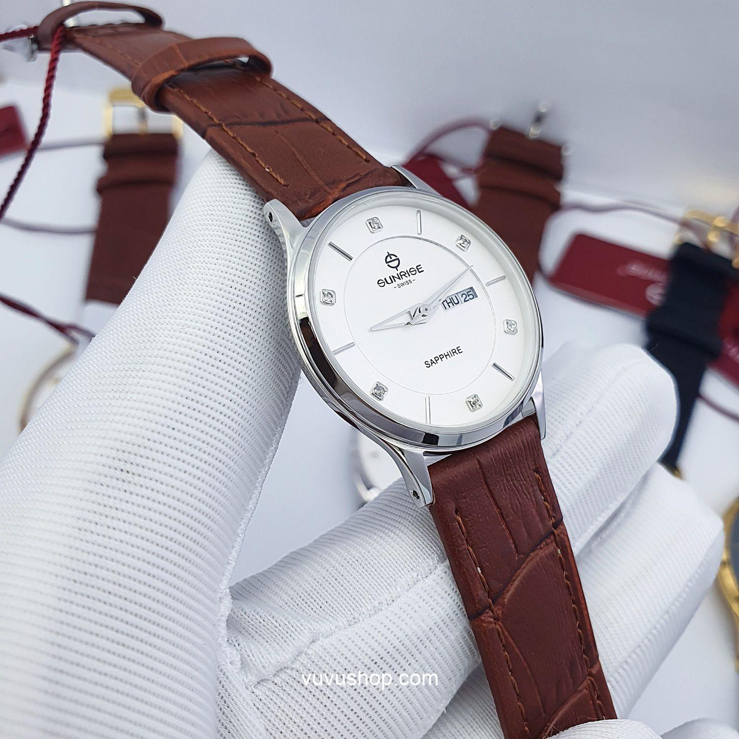 Đồng hồ nữ SUNRISE 2109PB Chính hãng - Ảnh 9