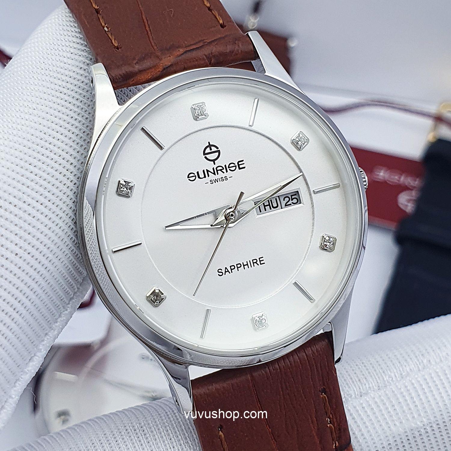 Đồng hồ nữ SUNRISE 2109PB Chính hãng - Ảnh 11