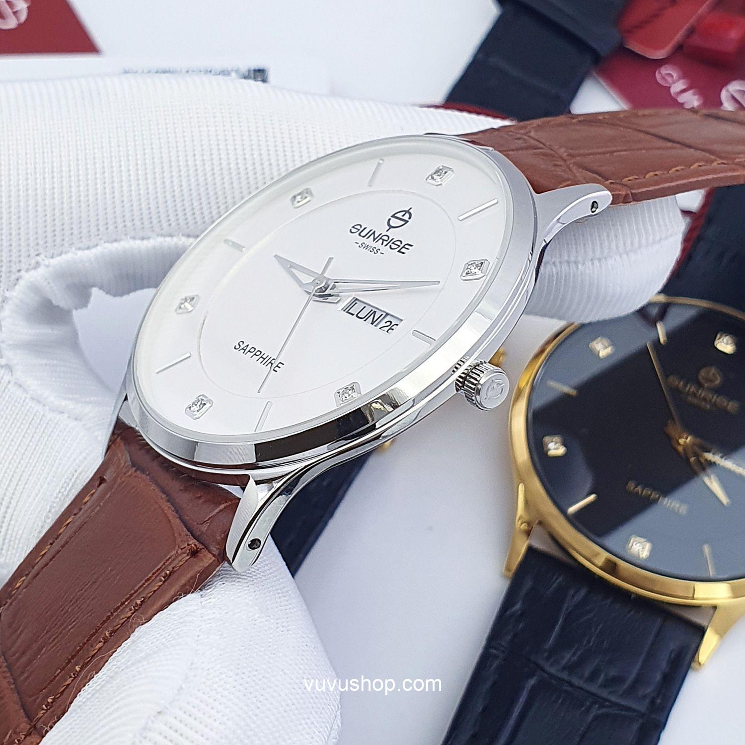 Đồng hồ nam SUNRISE 1109PB Chính hãng - Ảnh 10