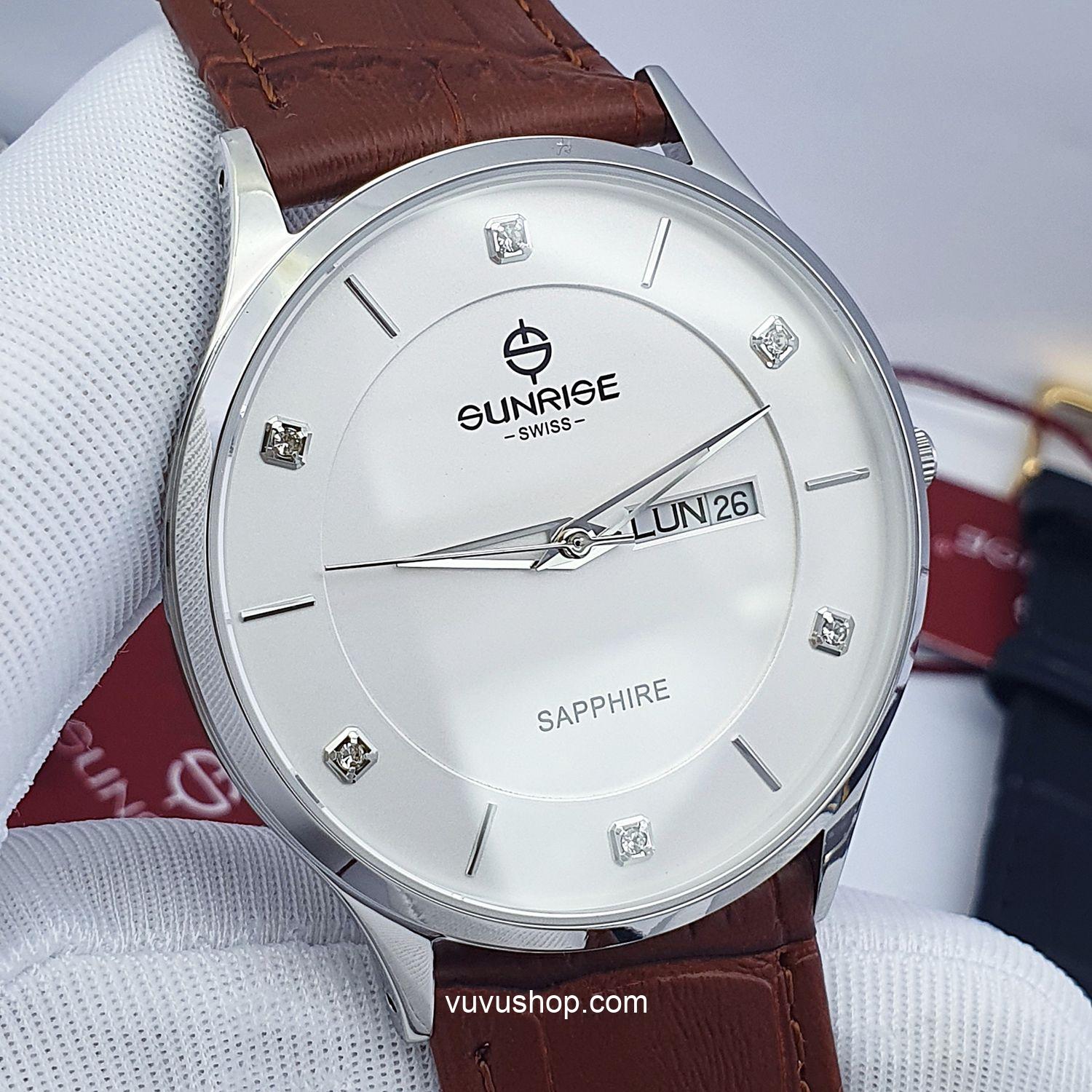 Đồng hồ nam SUNRISE 1109PB Chính hãng - Ảnh 15