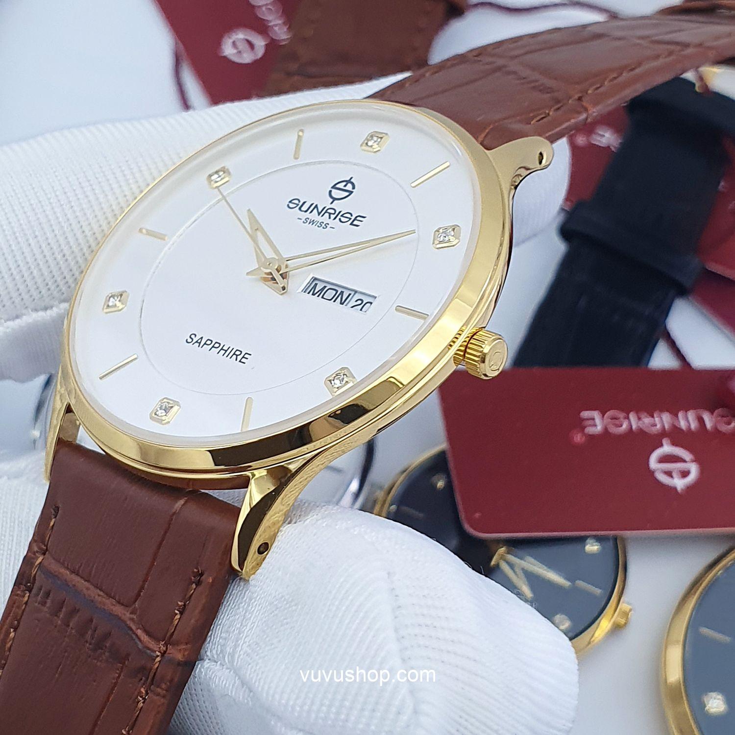 Đồng hồ nam SUNRISE 1109PB Chính hãng - Ảnh 12