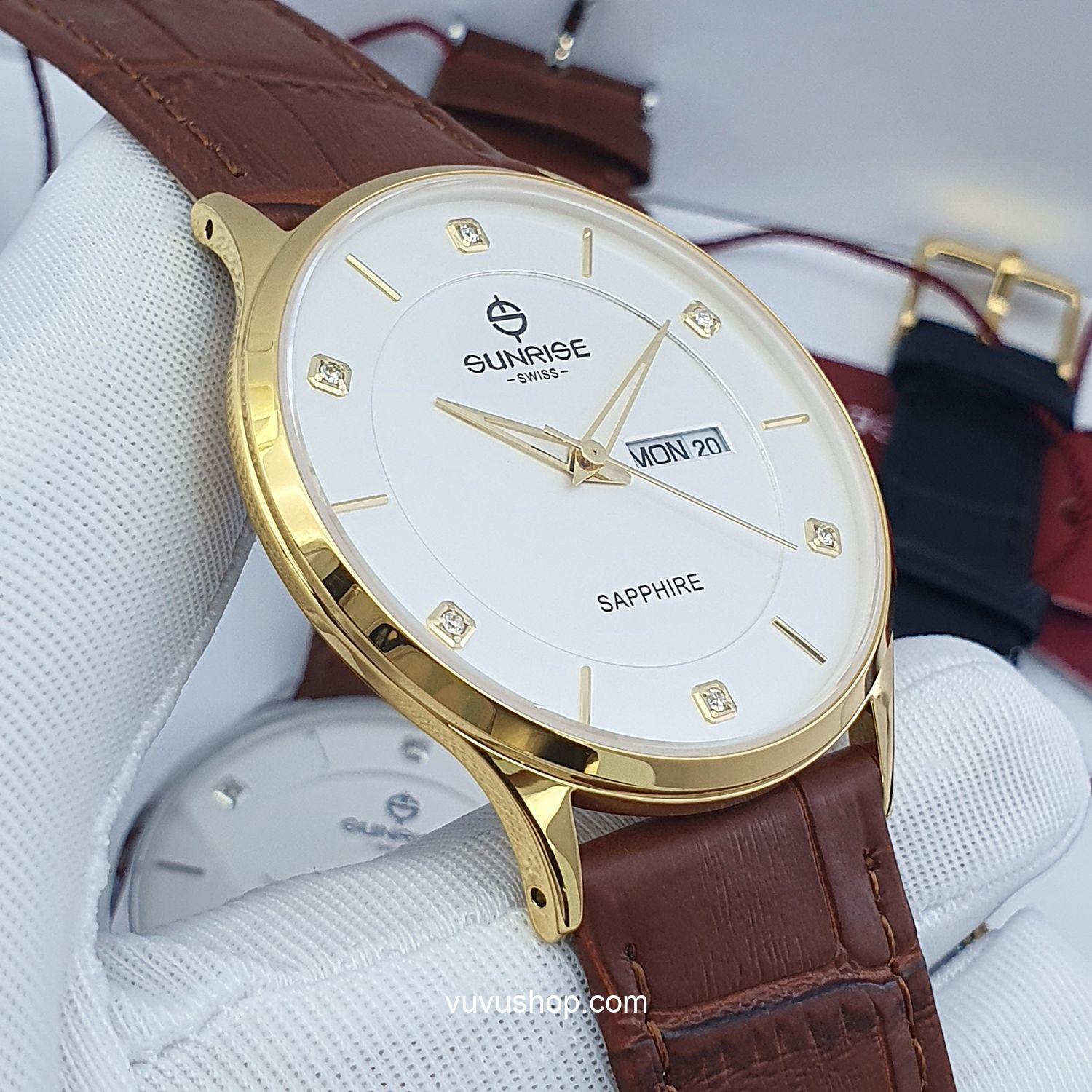 Đồng hồ nam SUNRISE 1109PB Chính hãng - Ảnh 13