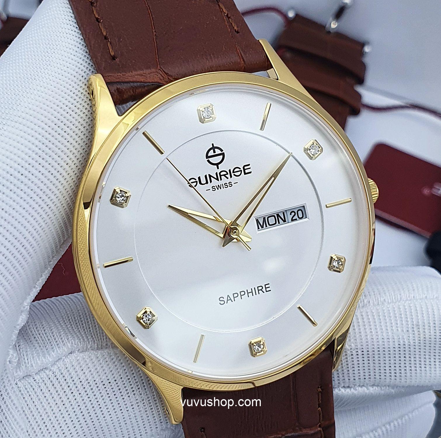 Đồng hồ nam SUNRISE 1109PB Chính hãng - Ảnh 14