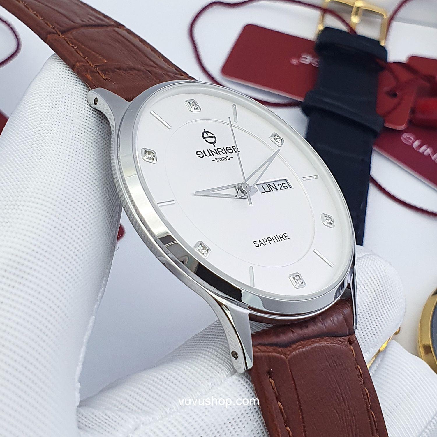 Đồng hồ nam SUNRISE 1109PB Chính hãng - Ảnh 11