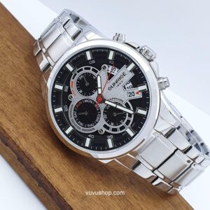 Đồng hồ nam SUNRISE 1270SA - Chính hãng, Dual time