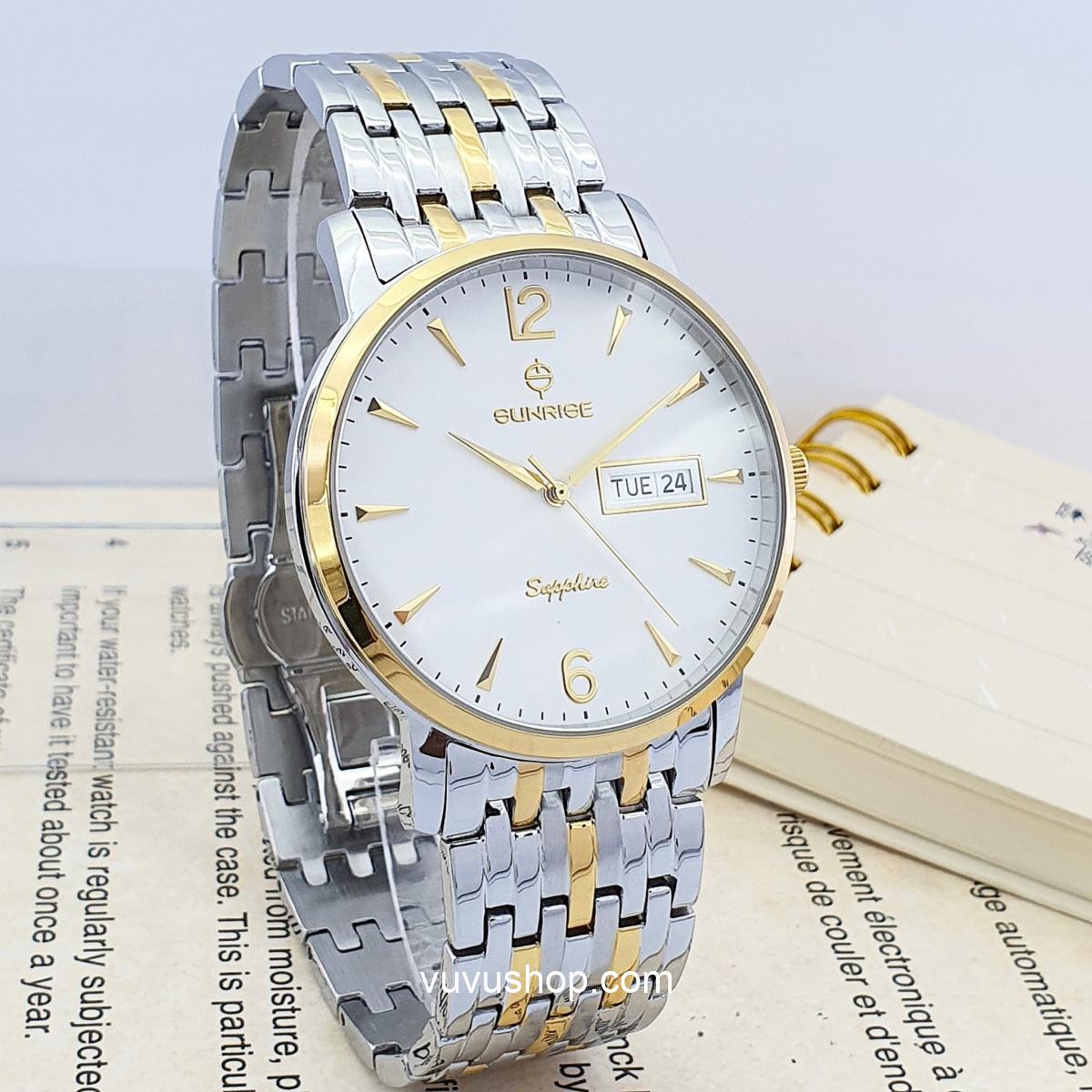 Đồng hồ nam SUNRISE DM778SWA Chính hãng