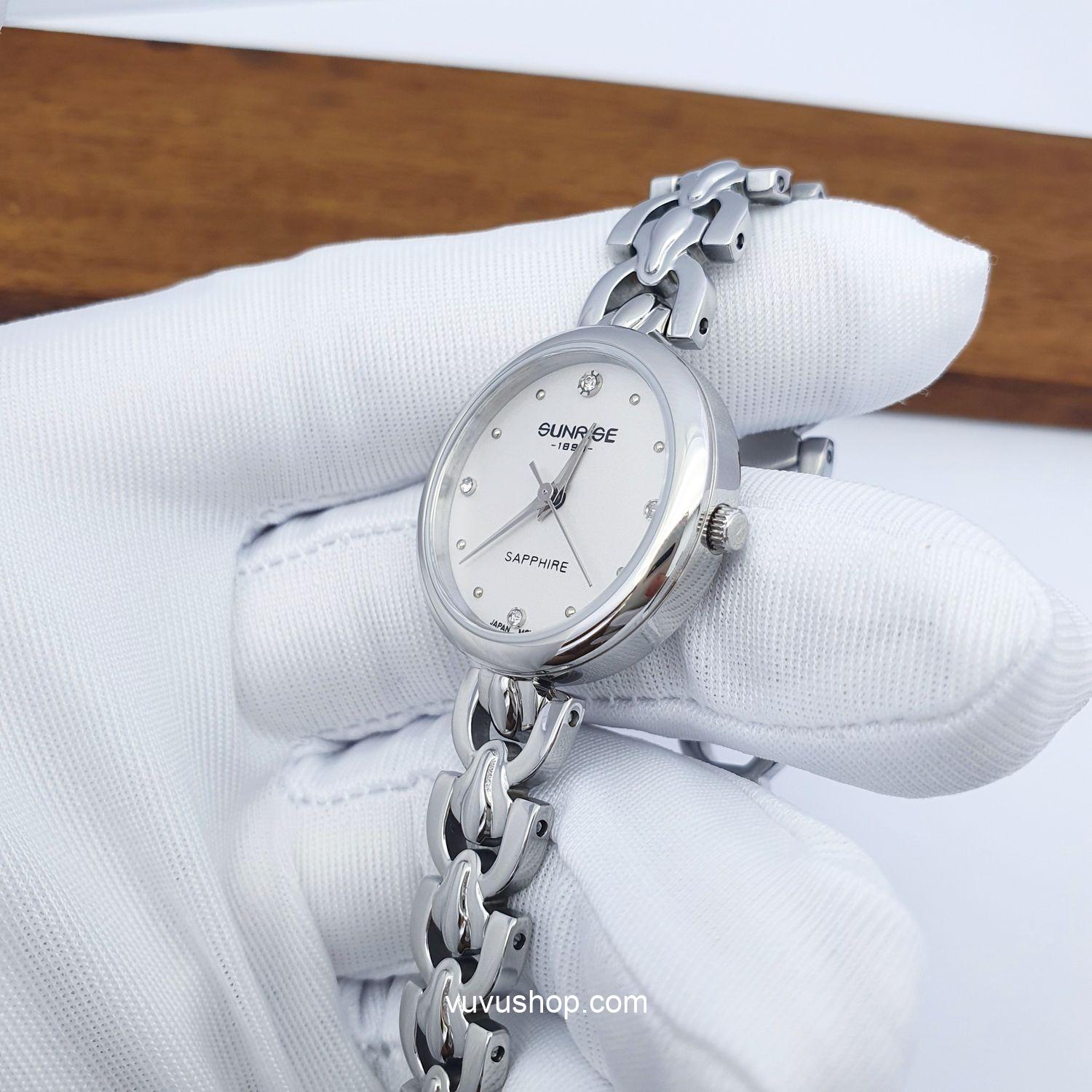 Đồng hồ nữ SUNRISE 9977SA Chính hãng - Ảnh 4