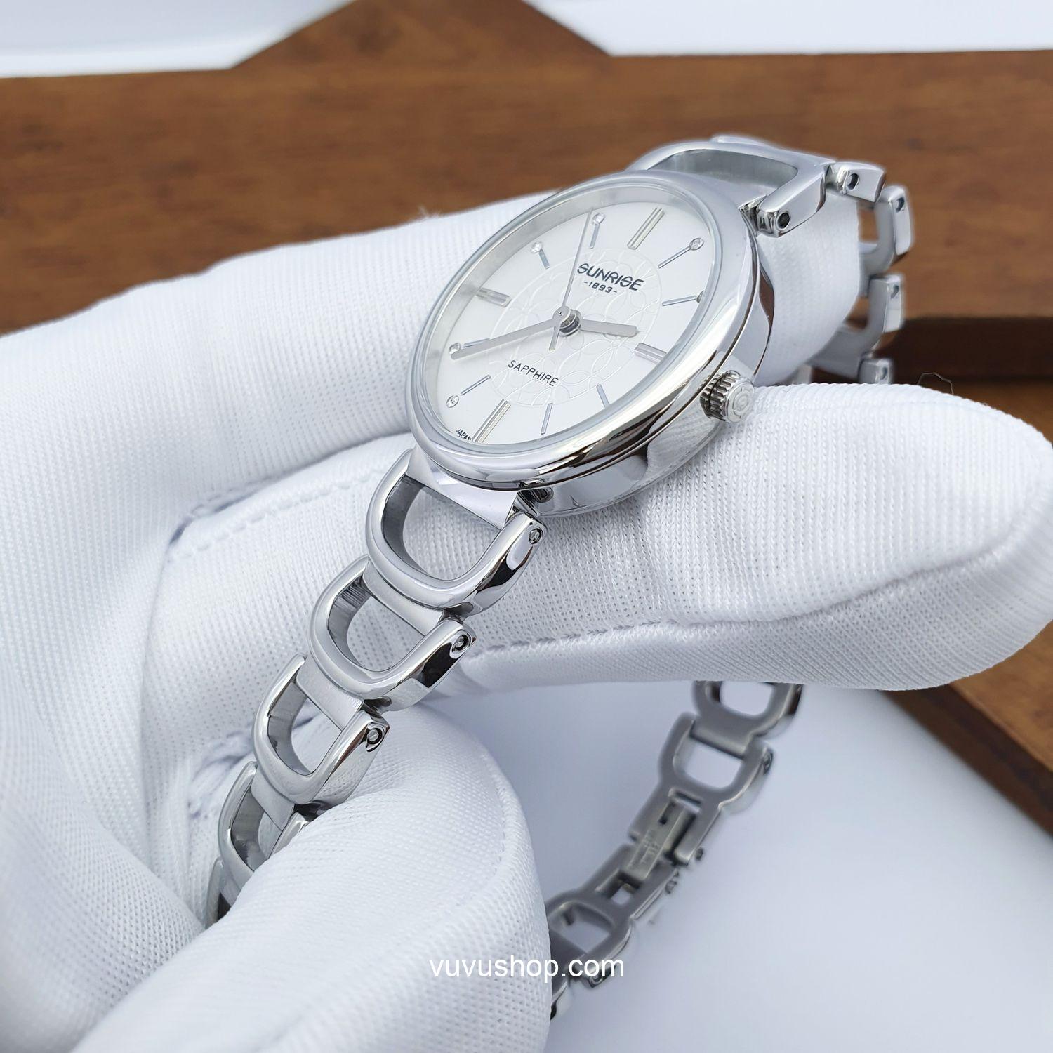 Đồng hồ nữ SUNRISE 9997SA - Chính hãng, Kính Sapphire - Ảnh 2