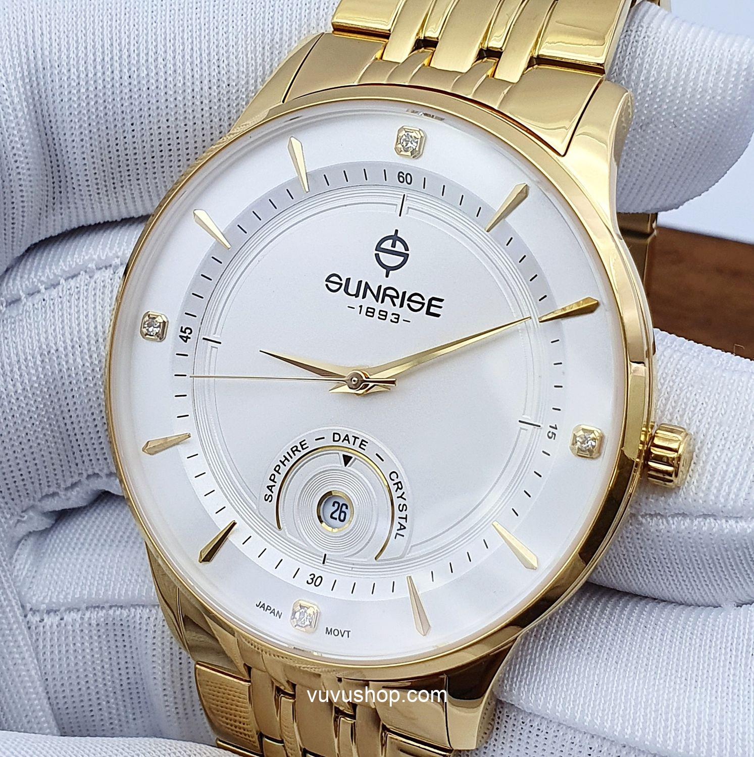 Đồng hồ nam SUNRISE 1223SA Chính hãng - Ảnh 6