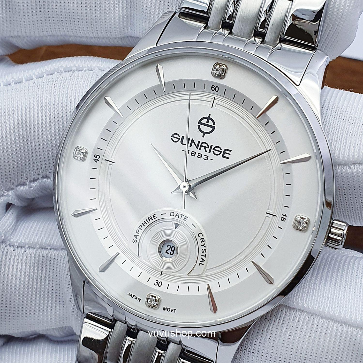 Đồng hồ nam SUNRISE 1223SA Chính hãng - Ảnh 6