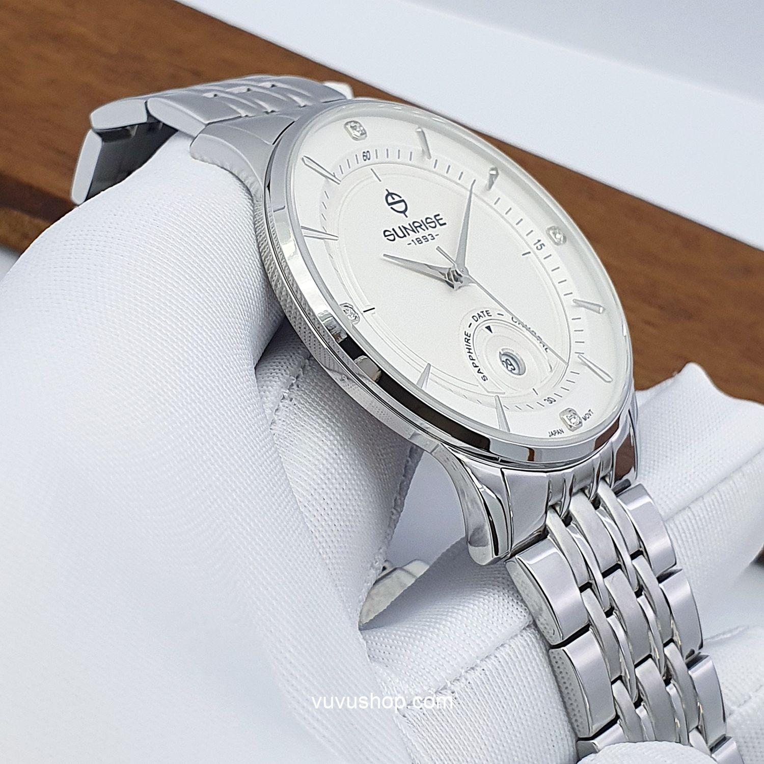 Đồng hồ nam SUNRISE 1223SA Chính hãng - Ảnh 4