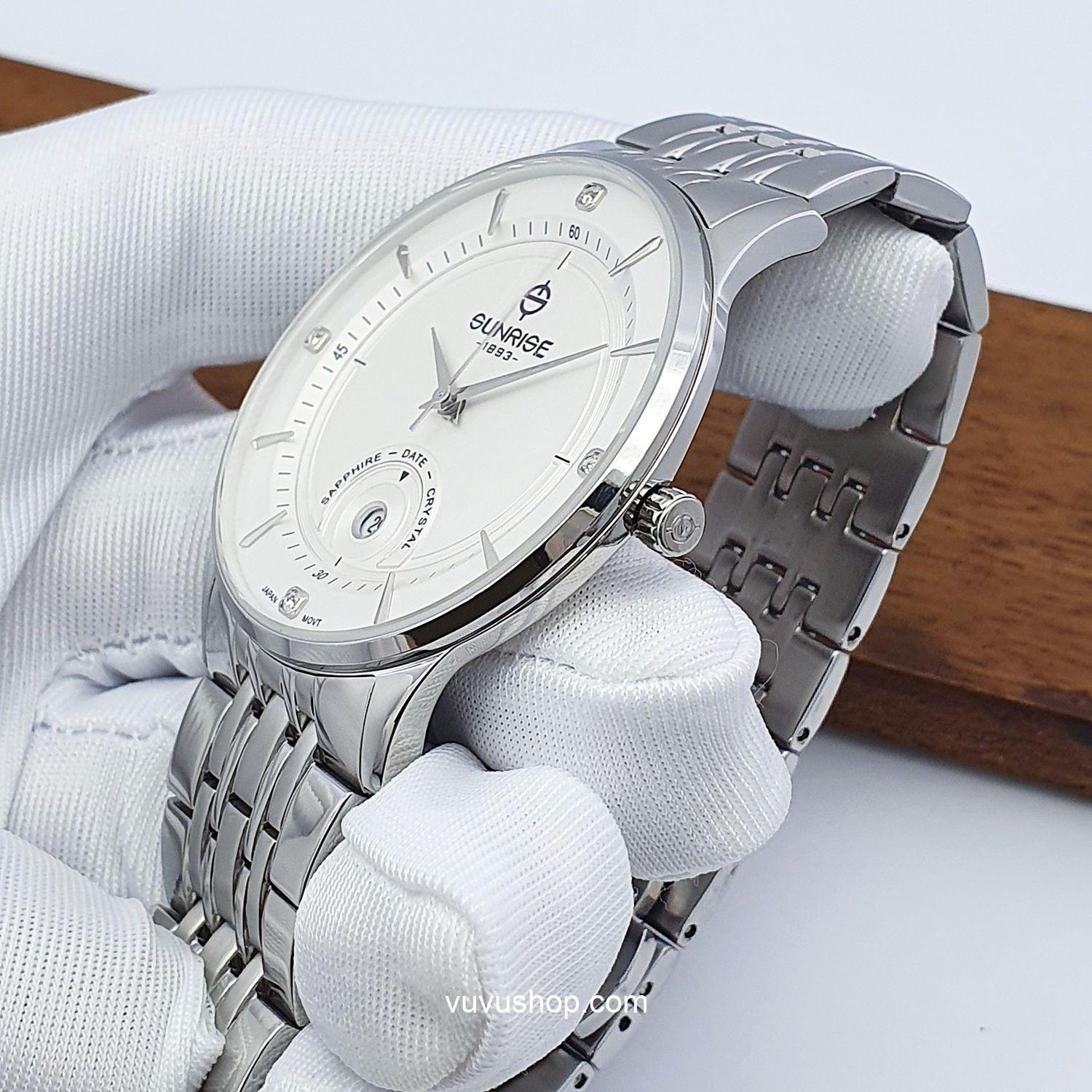 Đồng hồ nam SUNRISE 1223SA Chính hãng - Ảnh 3