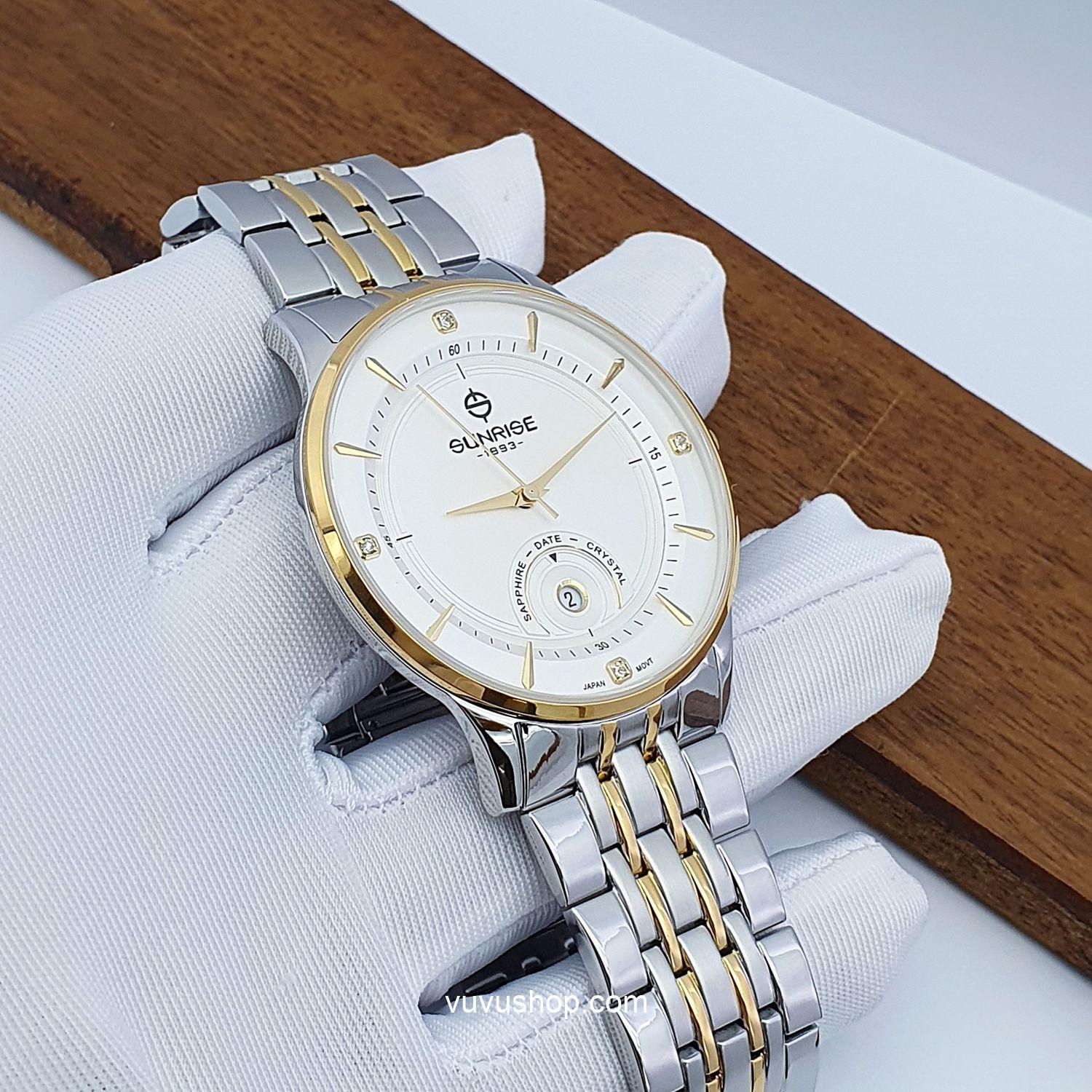 Đồng hồ nam SUNRISE 1223SA Chính hãng - Ảnh 6