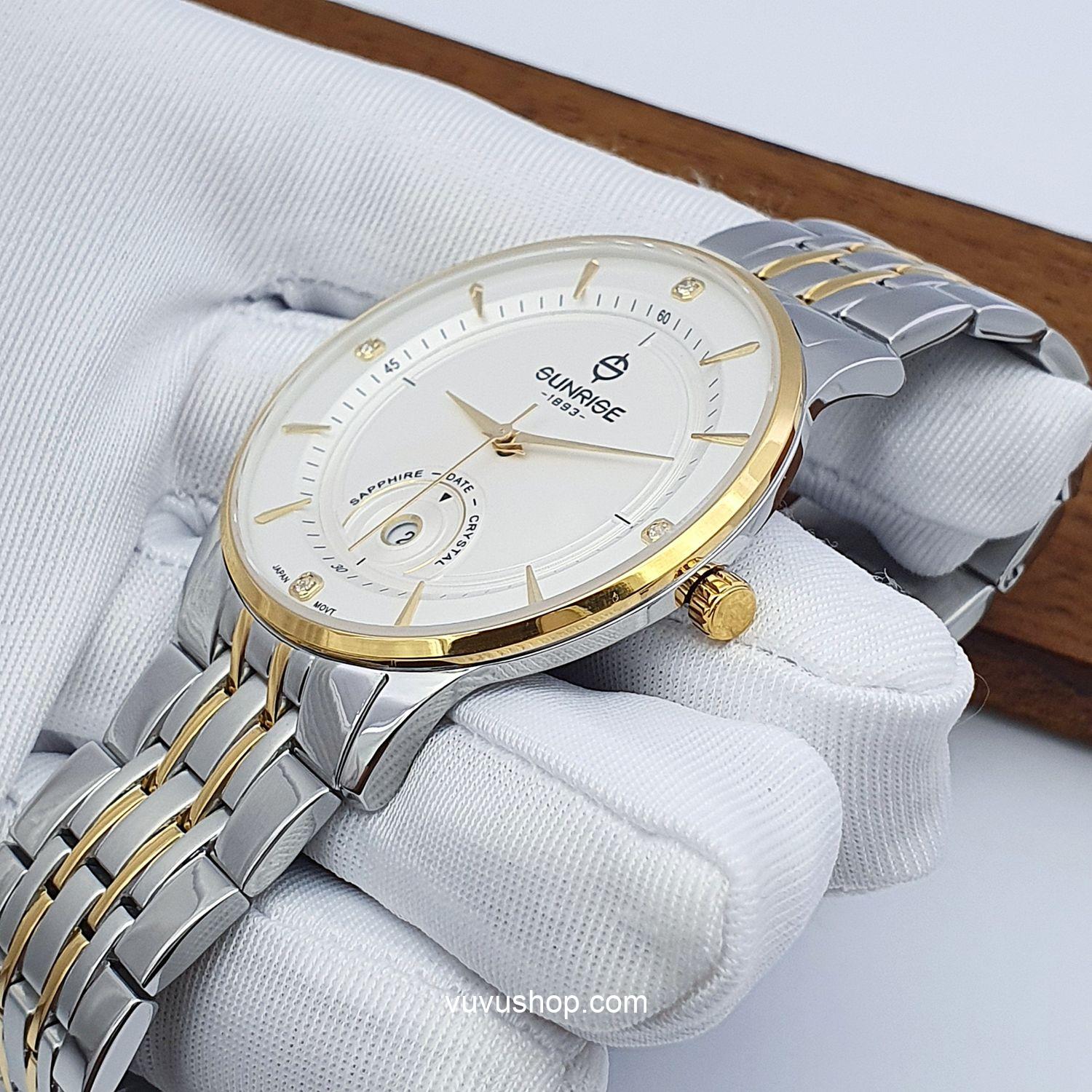 Đồng hồ nam SUNRISE 1223SA Chính hãng - Ảnh 3