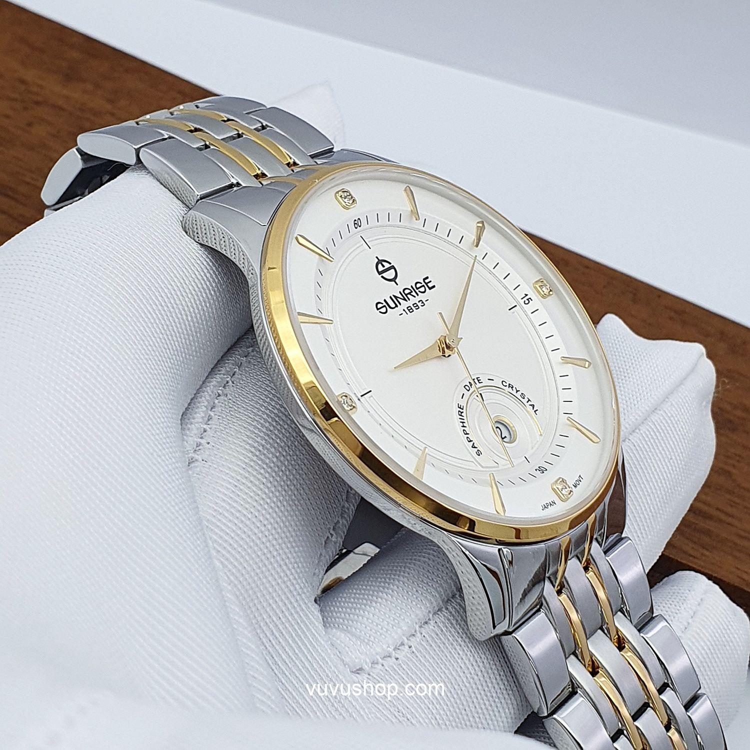 Đồng hồ nam SUNRISE 1223SA Chính hãng - Ảnh 4