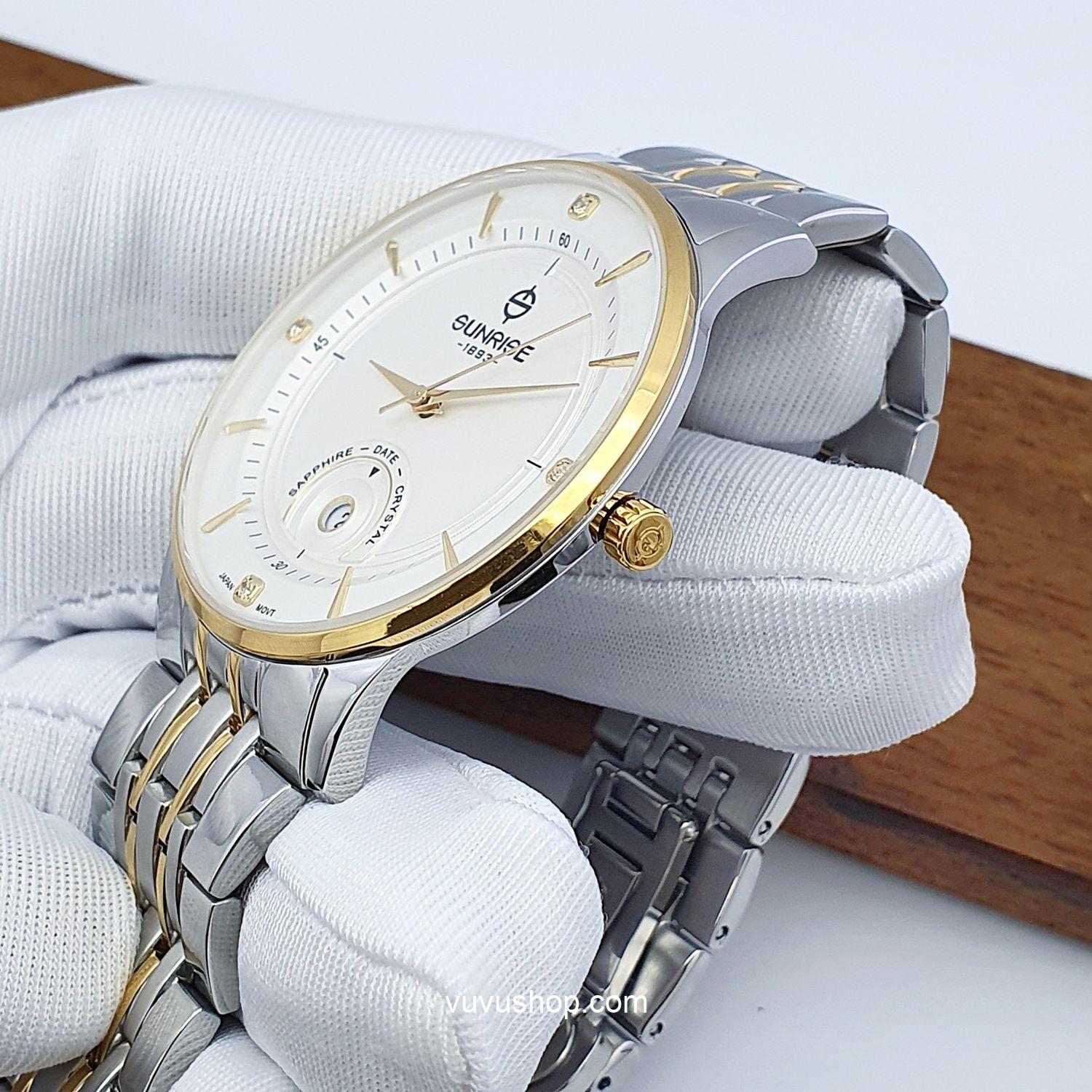 Đồng hồ nam SUNRISE 1223SA Chính hãng - Ảnh 5