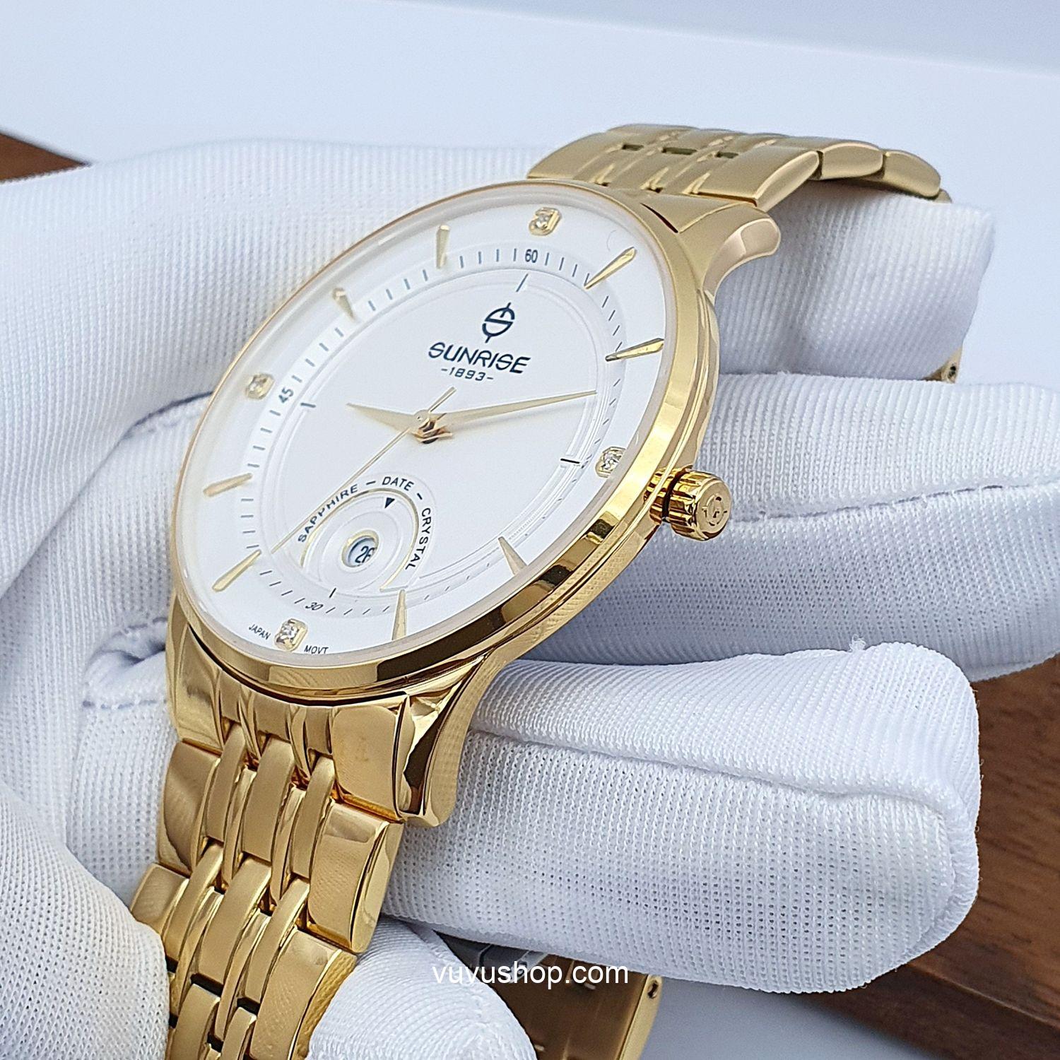 Đồng hồ nam SUNRISE 1223SA Chính hãng - Ảnh 5