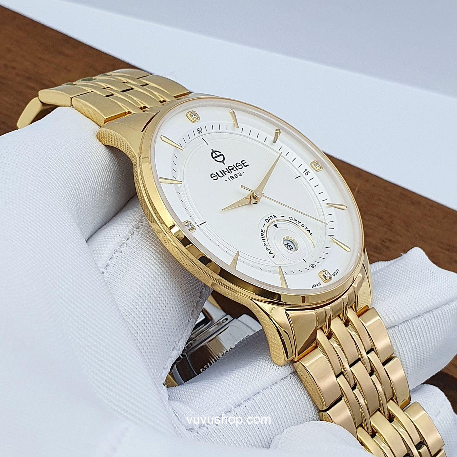 Đồng hồ nam SUNRISE 1223SA Chính hãng - Ảnh 4