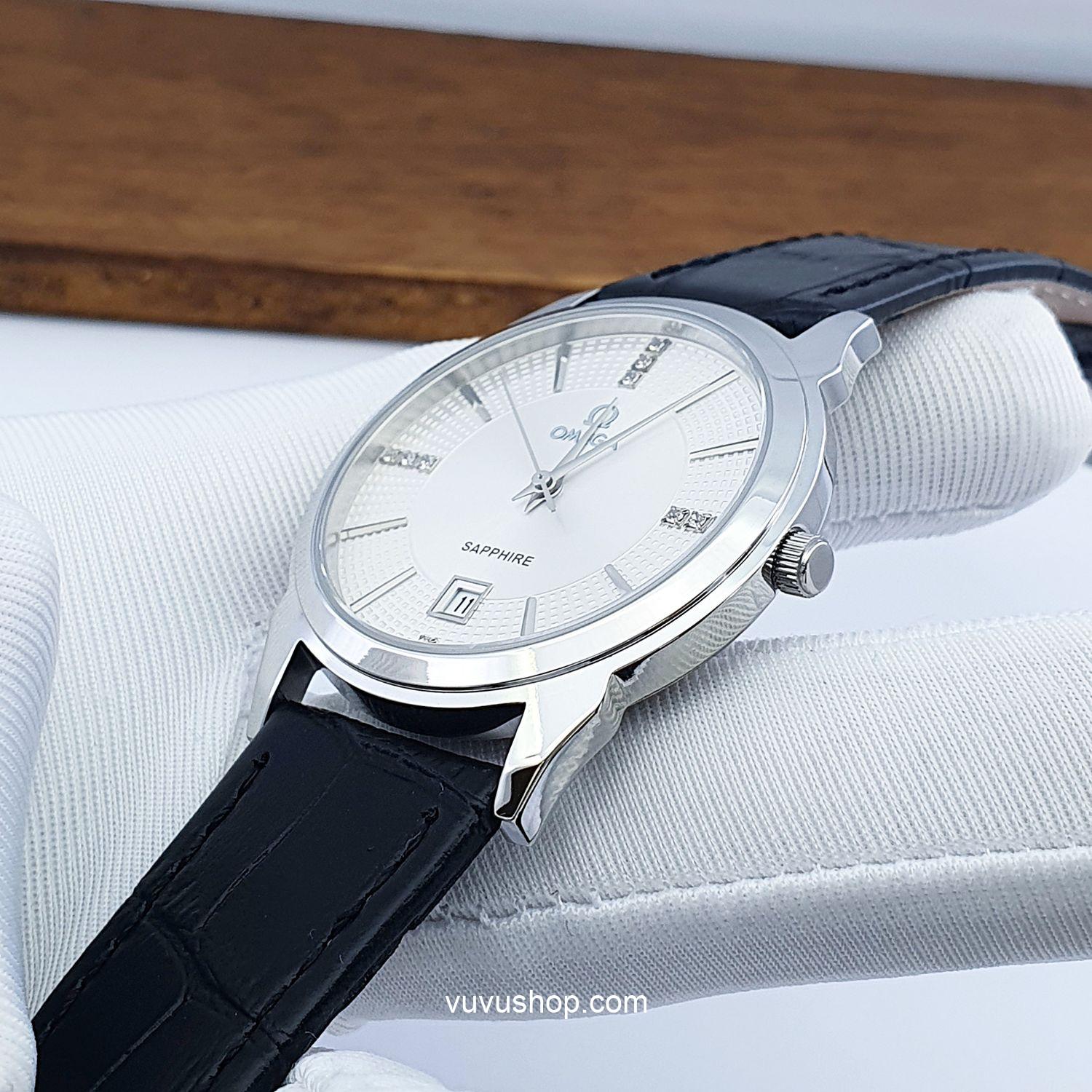 Đồng hồ nam OMEGA 802M Dây da - Ảnh 23
