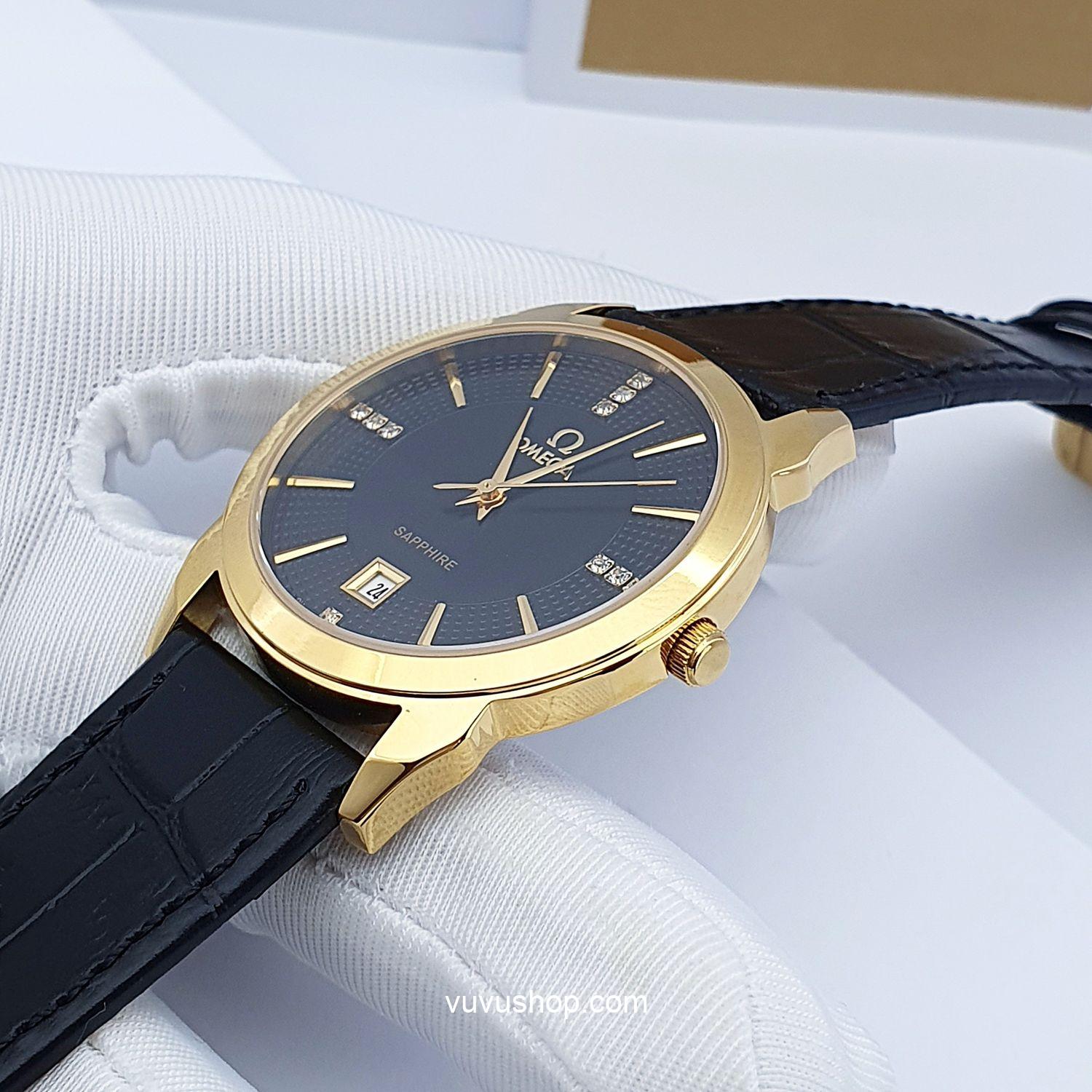 Đồng hồ nam OMEGA 802M Dây da - Ảnh 8