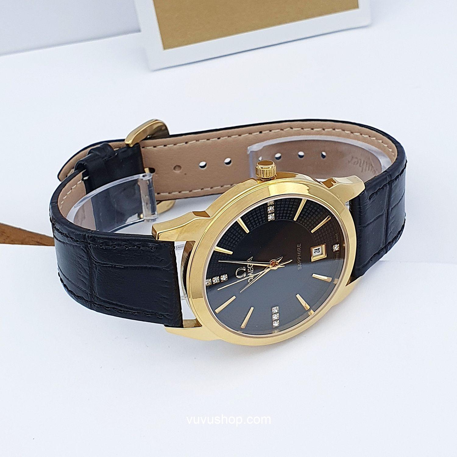 Đồng hồ nam OMEGA 802M Dây da - Ảnh 6
