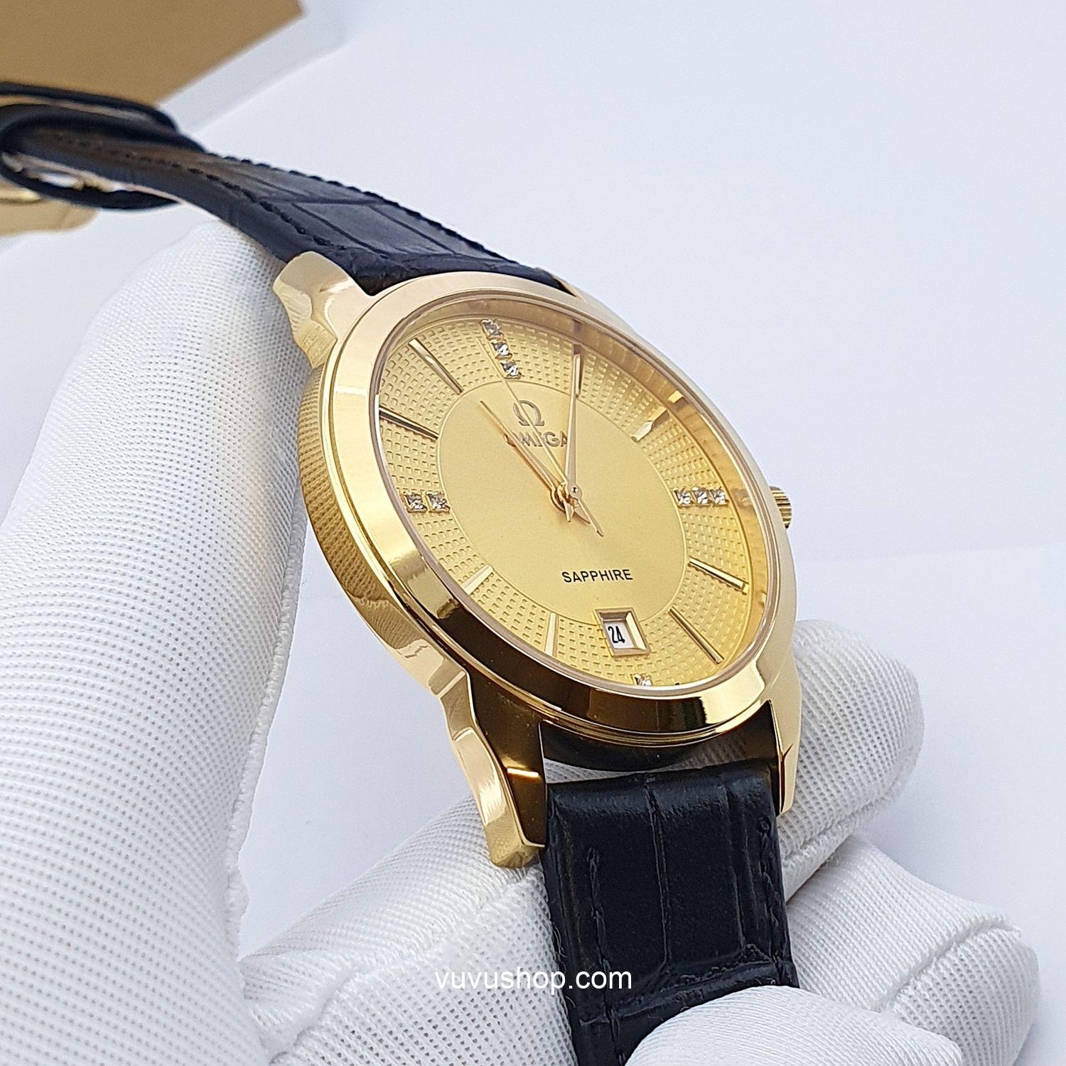 Đồng hồ nam OMEGA 802M Dây da - Ảnh 12