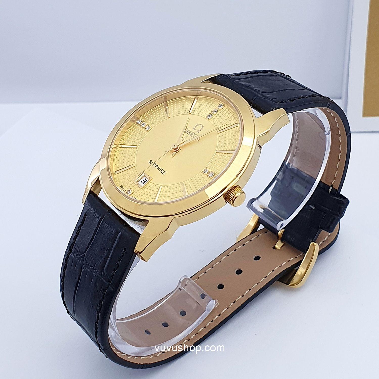 Đồng hồ nam OMEGA 802M Dây da - Ảnh 11