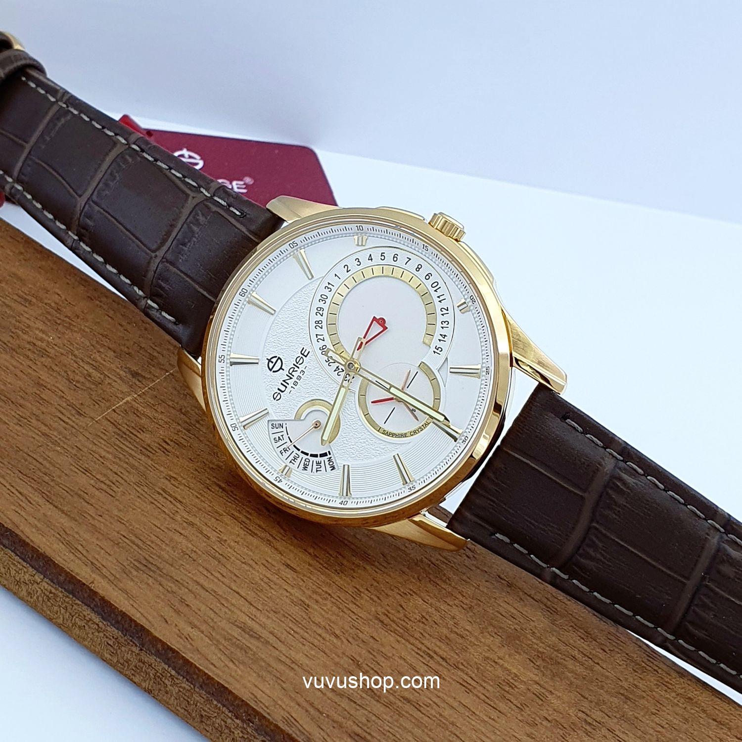 Đồng hồ nam SUNRISE 1201PA - Chính hãng - Ảnh 3